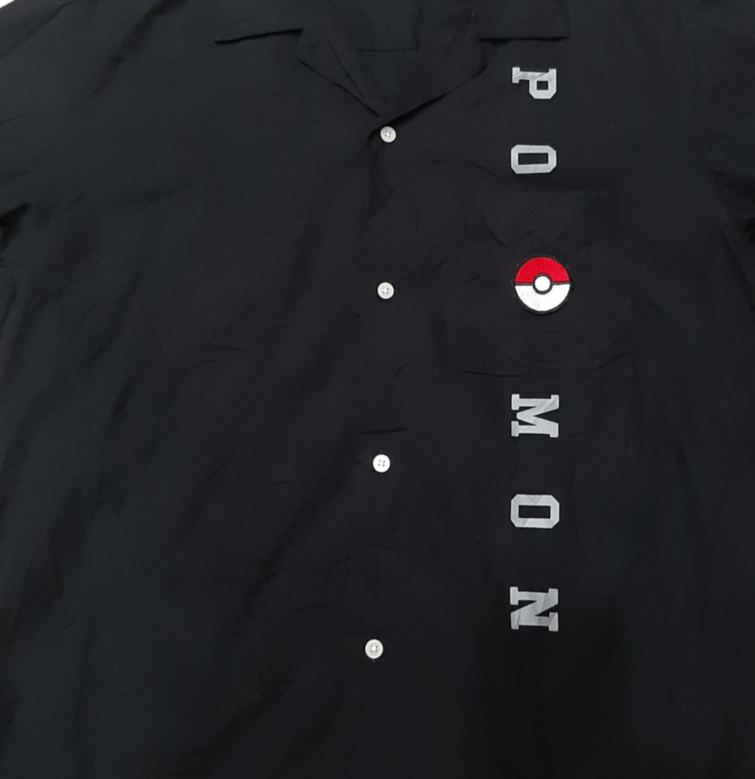 Anime Vintage Pokemon by GU Short Sleeve Buttons ups Size US M / EU 48-50 / 2 - 3 Thumbnail