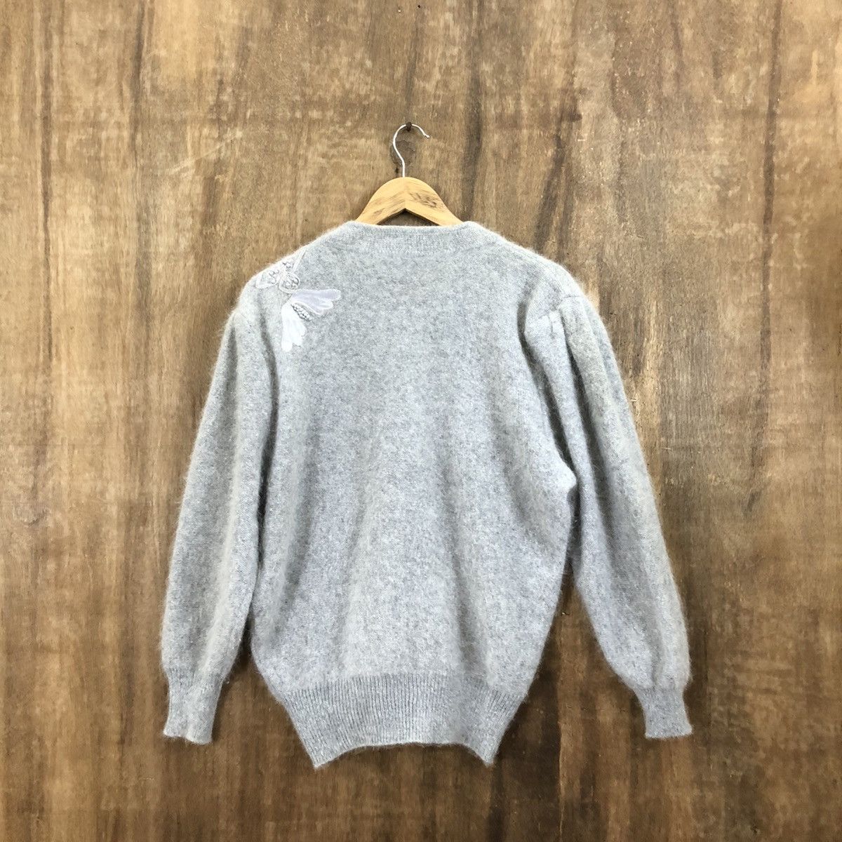 Japanese Brand Japanese Brand Art Cardigan Grey Knitwear #157 Size US M / EU 48-50 / 2 - 5 Thumbnail