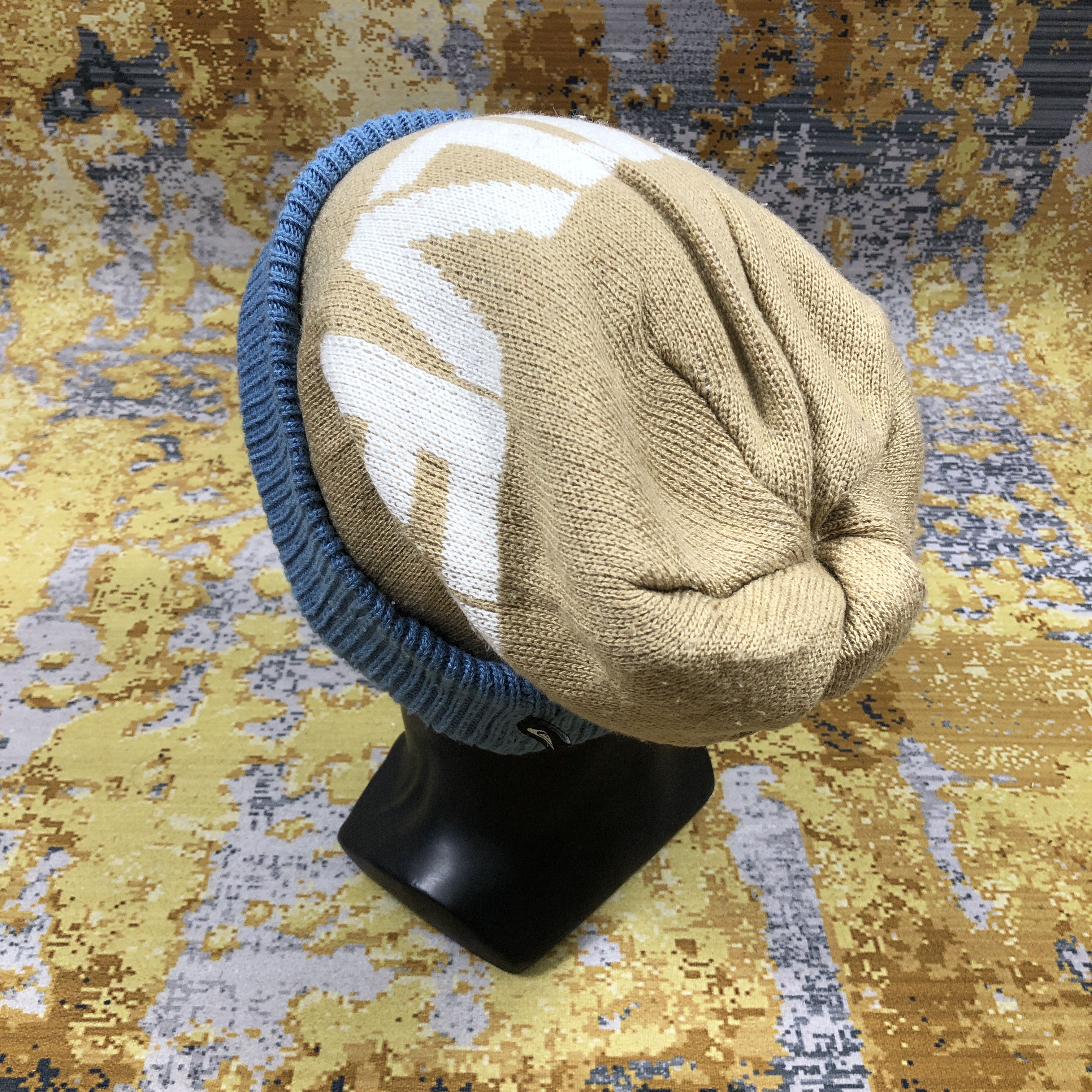 Quiksilver × Vintage Vintage Quiksilver Surfboard Beanie Hat B2225 Size ONE SIZE - 2 Thumbnail