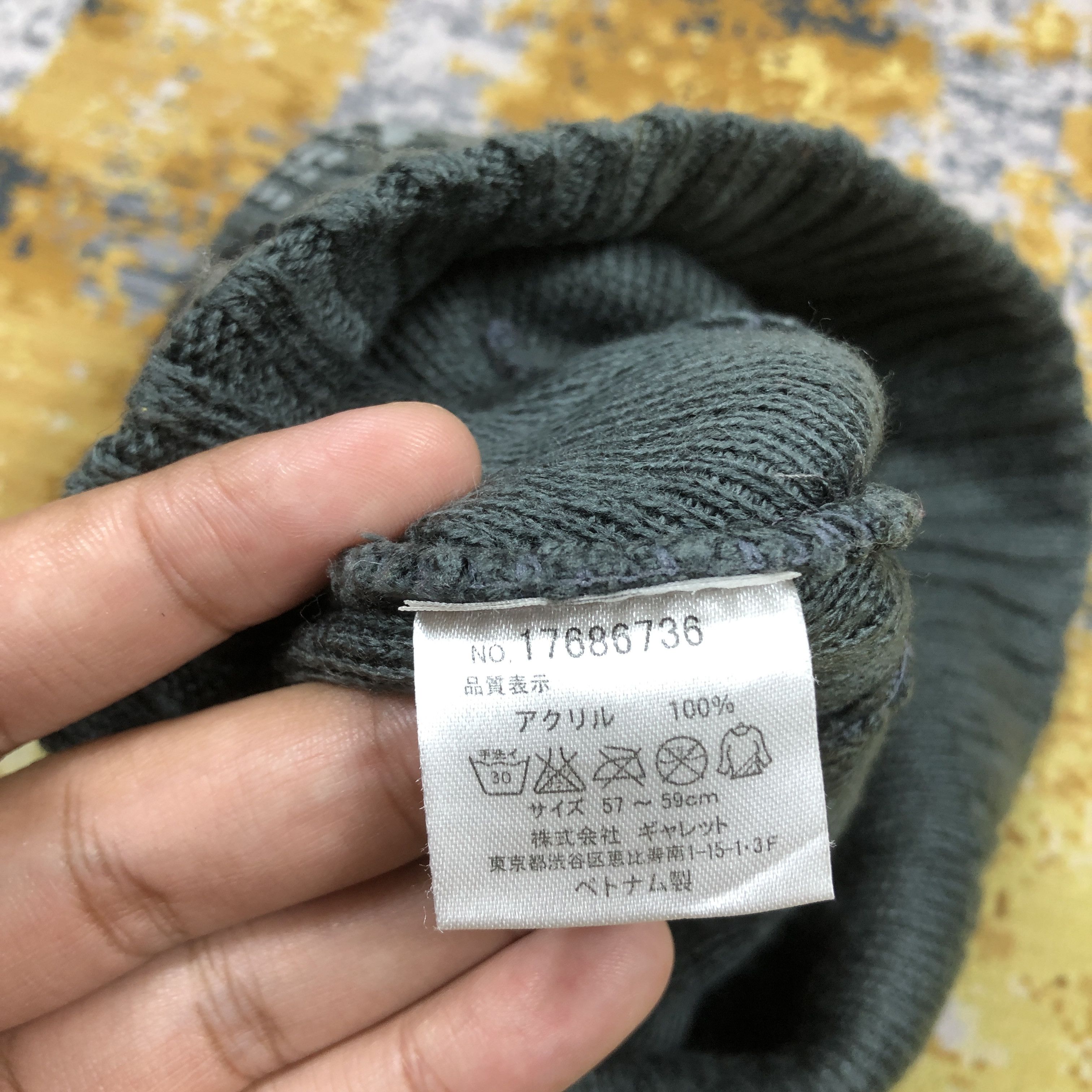 Alpha Industries × Vintage Vintage Alpha Industries Beanie Hat B2234 Size ONE SIZE - 6 Thumbnail