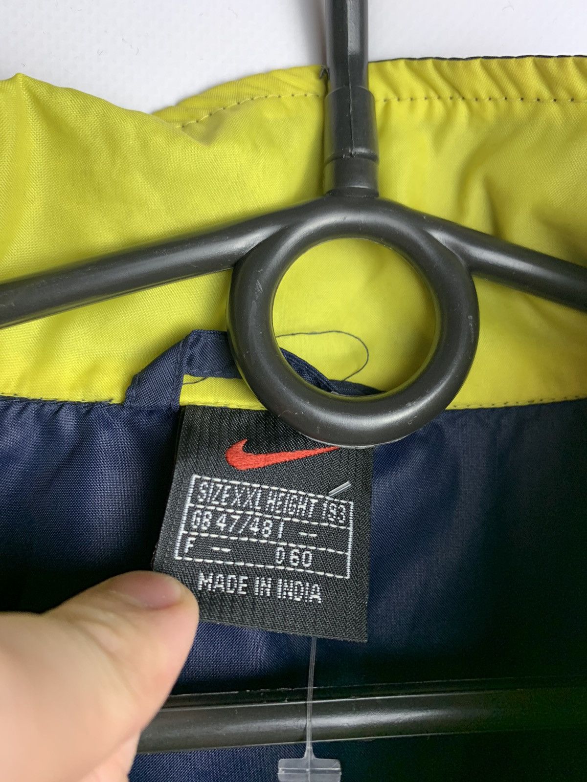 Nike × Vintage Vintage Nike light jacket logo swoosh size XXL Size US XXL / EU 58 / 5 - 3 Thumbnail