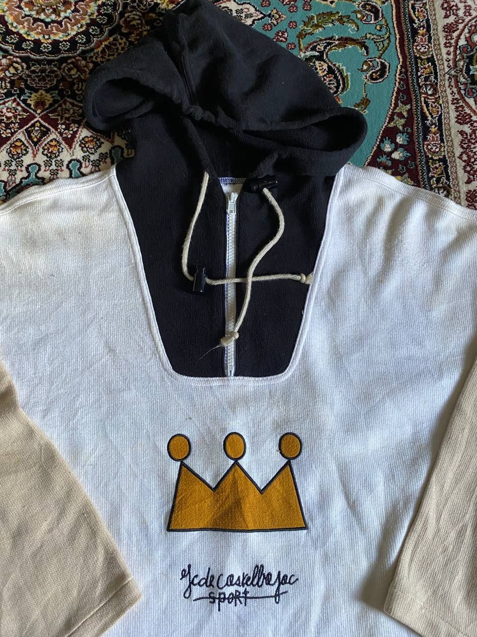 Disney × Jean Charles De Castelbajac JCDC SPORT MULTICOLOUR POCKETED HOODIE SWEATER Size US XL / EU 56 / 4 - 7 Thumbnail