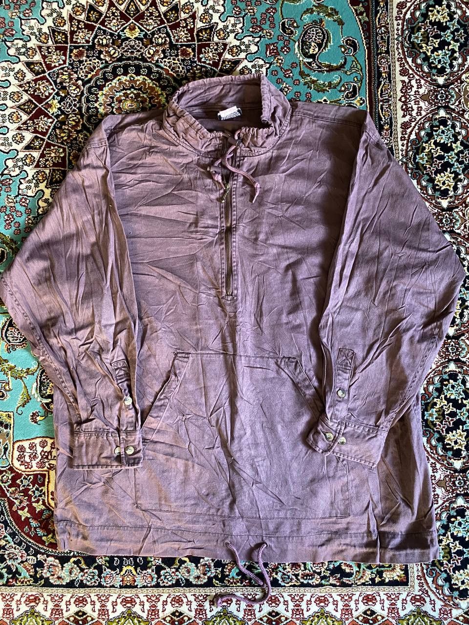 If Six Was Nine RARE ! PRACT SHIRTING STUDIO DOUBLE POCKETS PULLOVER Size US XL / EU 56 / 4 - 1 Thumbnail