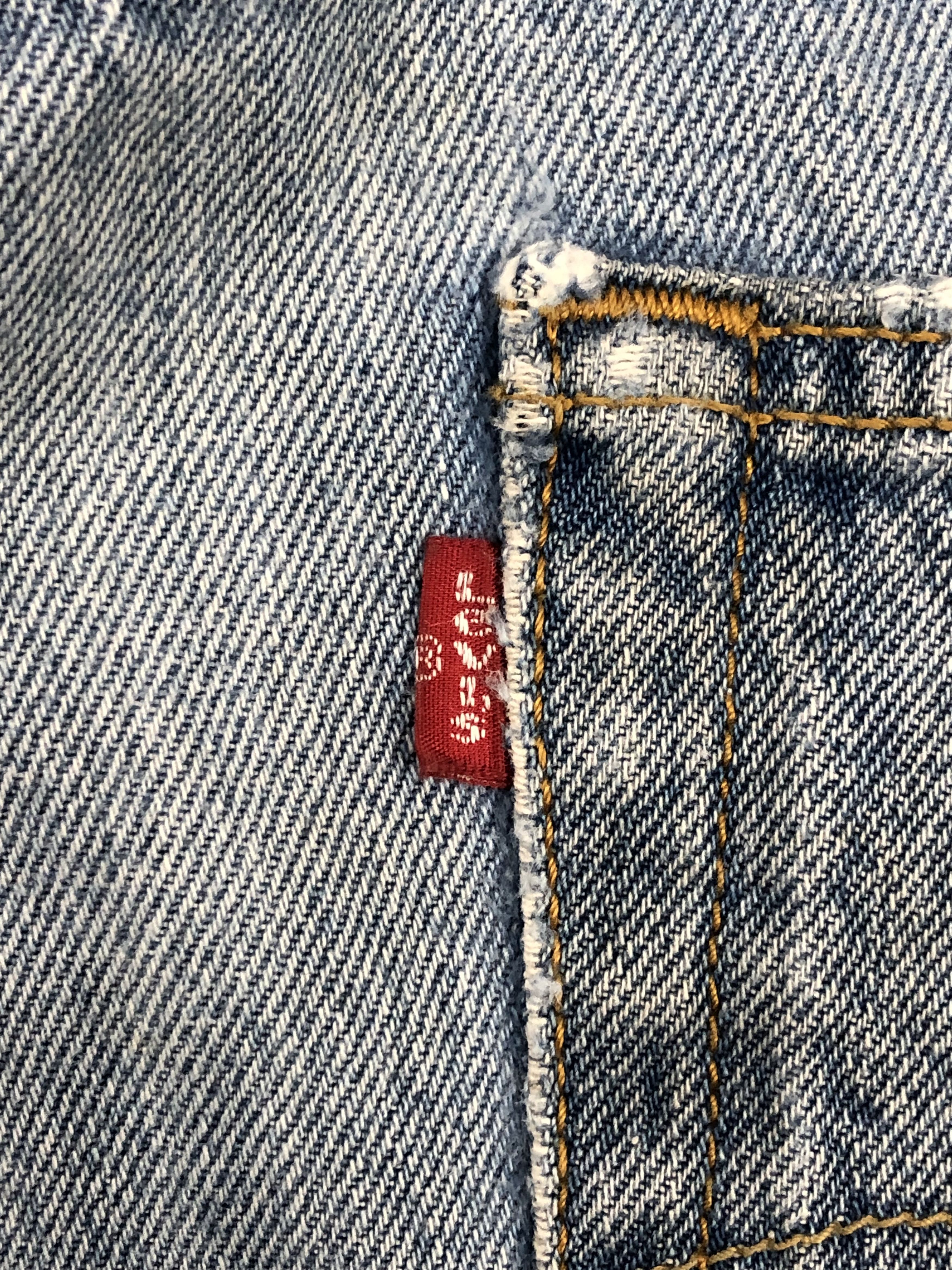 Levi's Faded Blue Vintage Levis 501 Jeans DP1503 Size US 36 / EU 52 - 6 Thumbnail