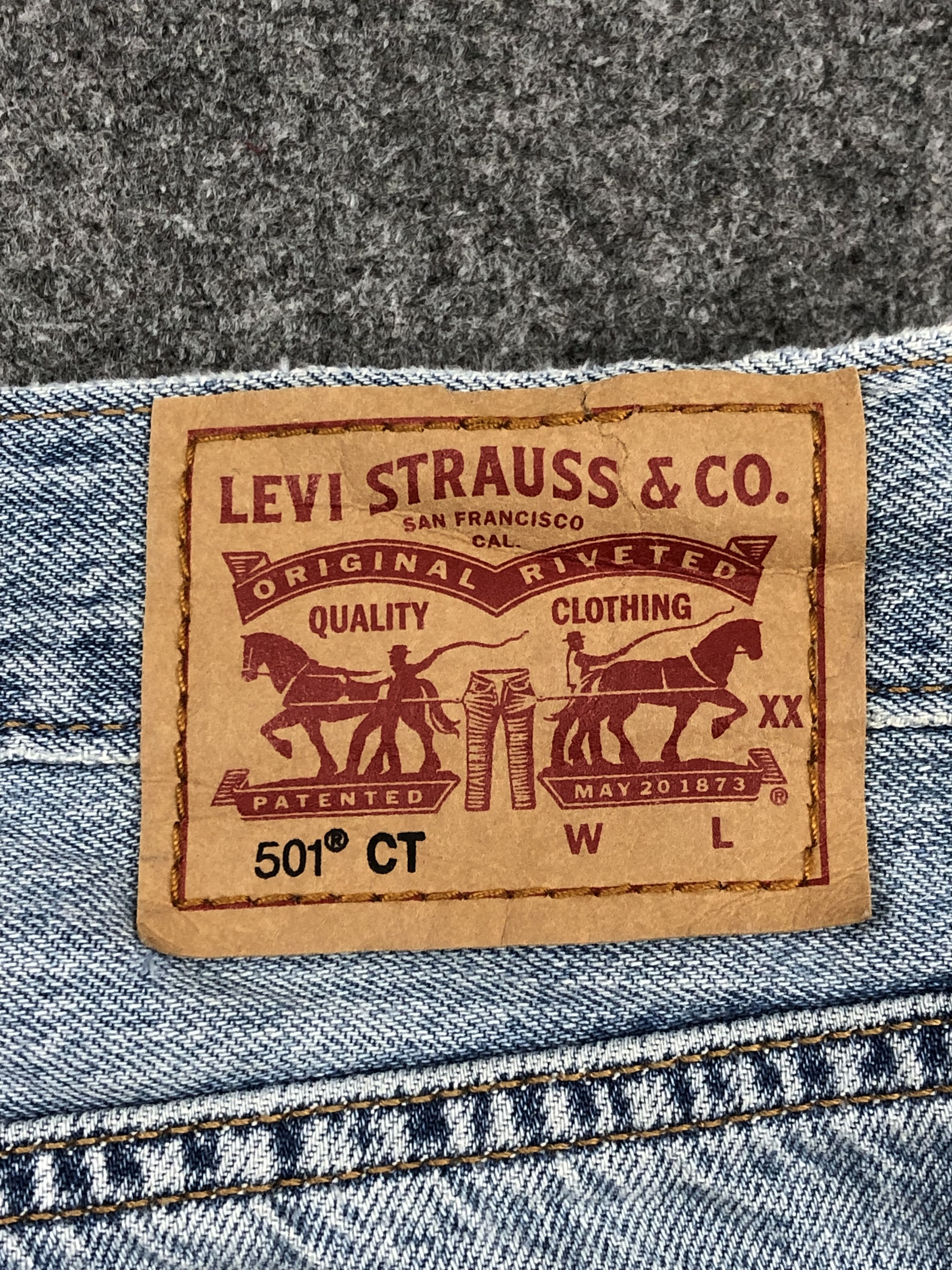 Levi's Light Wash Vintage Levis 501 Jeans DP1502 Size US 34 / EU 50 - 5 Thumbnail