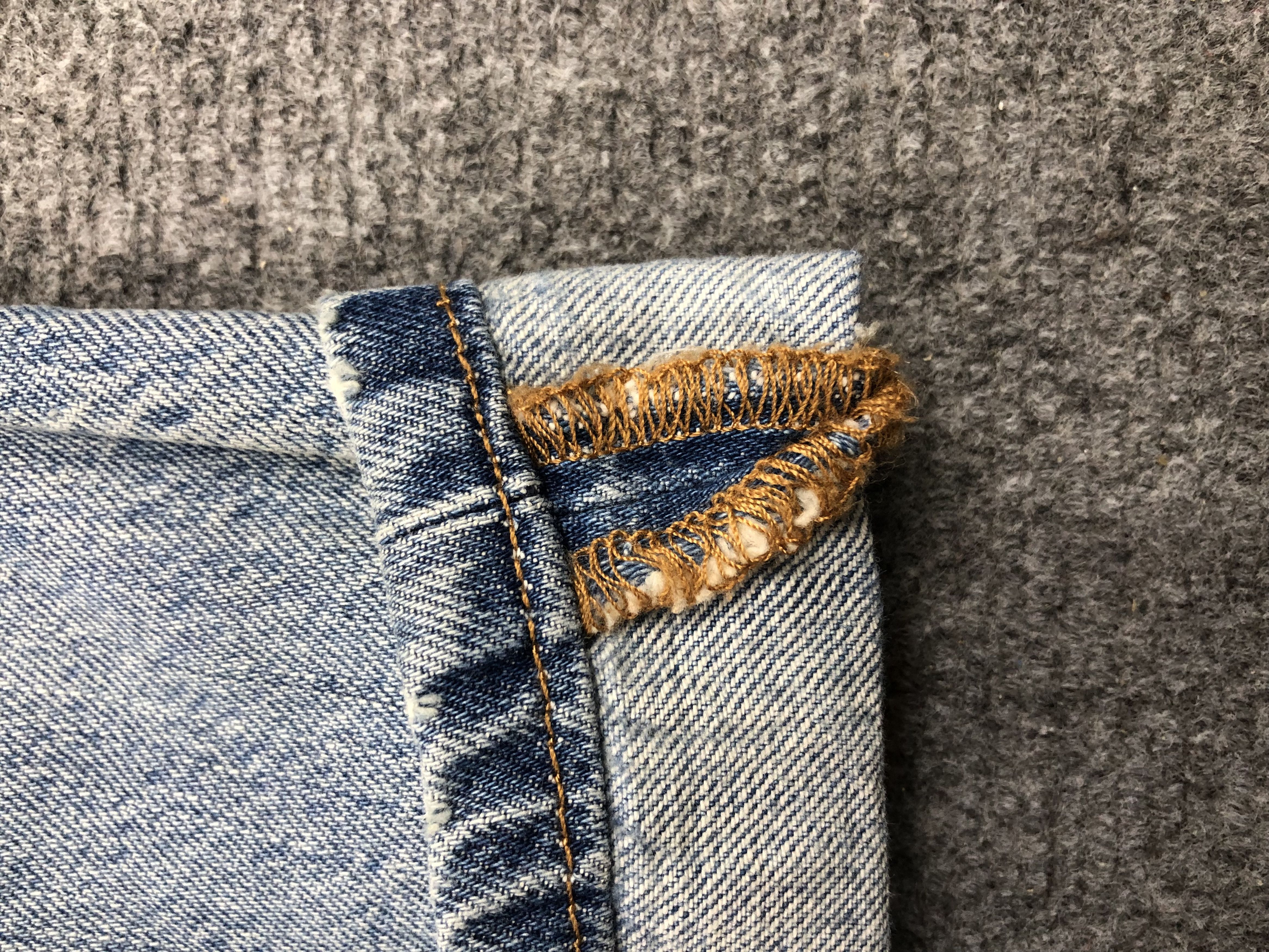 Levi's Light Wash Vintage Levis 501 Jeans DP1502 Size US 34 / EU 50 - 10 Thumbnail