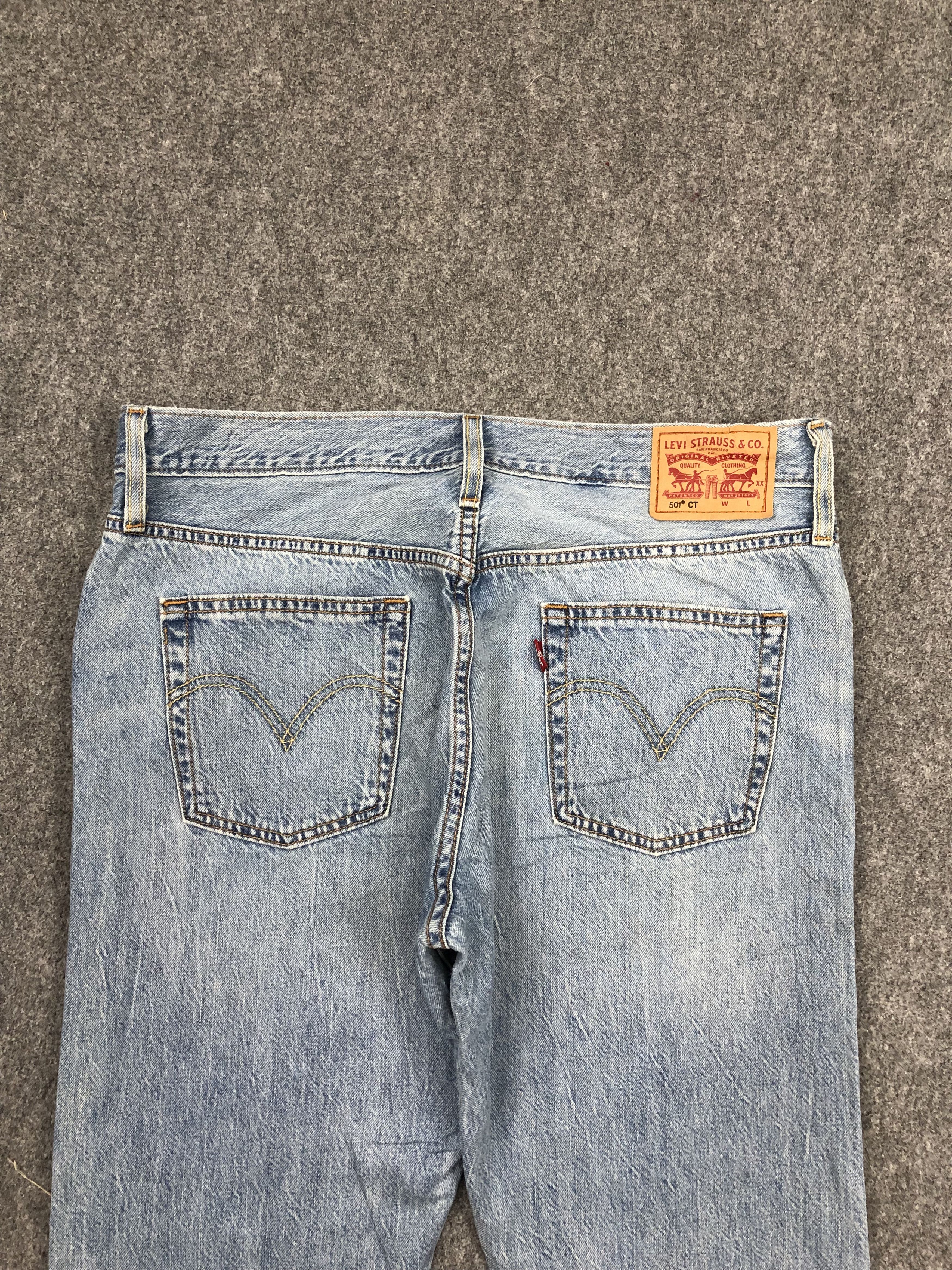 Levi's Light Wash Vintage Levis 501 Jeans DP1502 Size US 34 / EU 50 - 4 Thumbnail