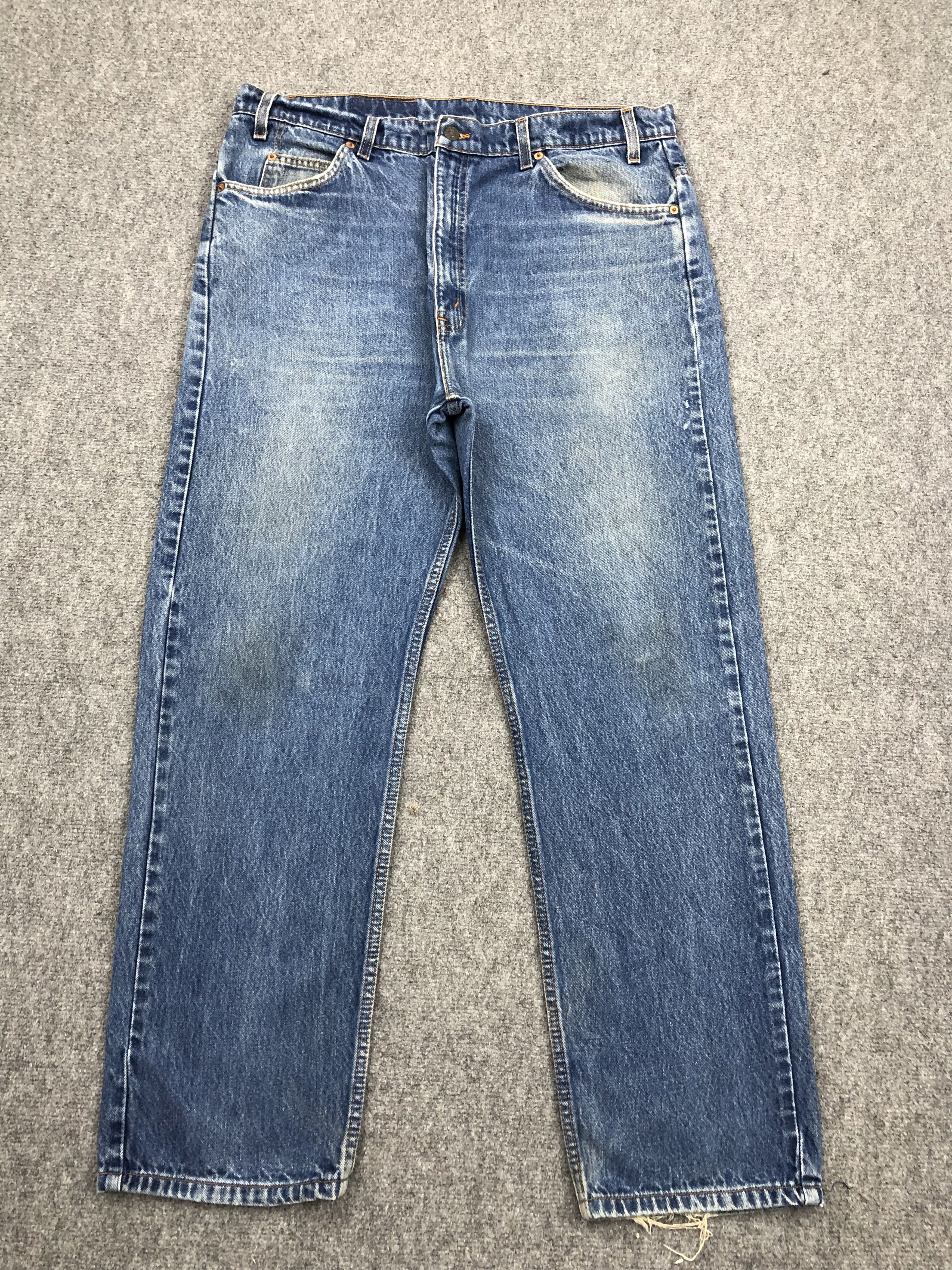 Levi's Vintage 90s Levis 505 Jeans DP1500 Size US 39 - 1 Thumbnail