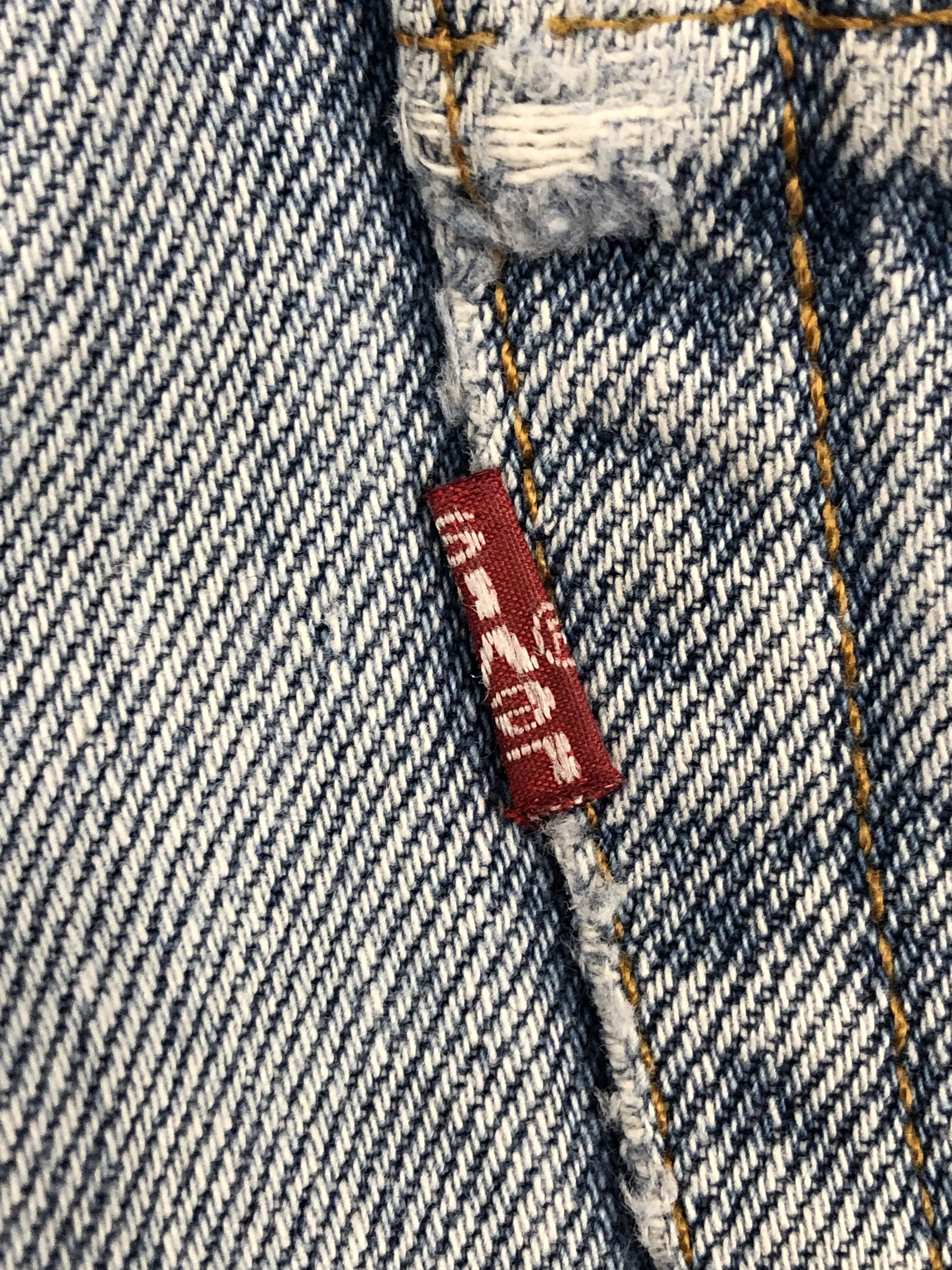 Levi's Vintage 90s Levis 501 Faded Bue Jeans DP1499 Size US 36 / EU 52 - 6 Thumbnail