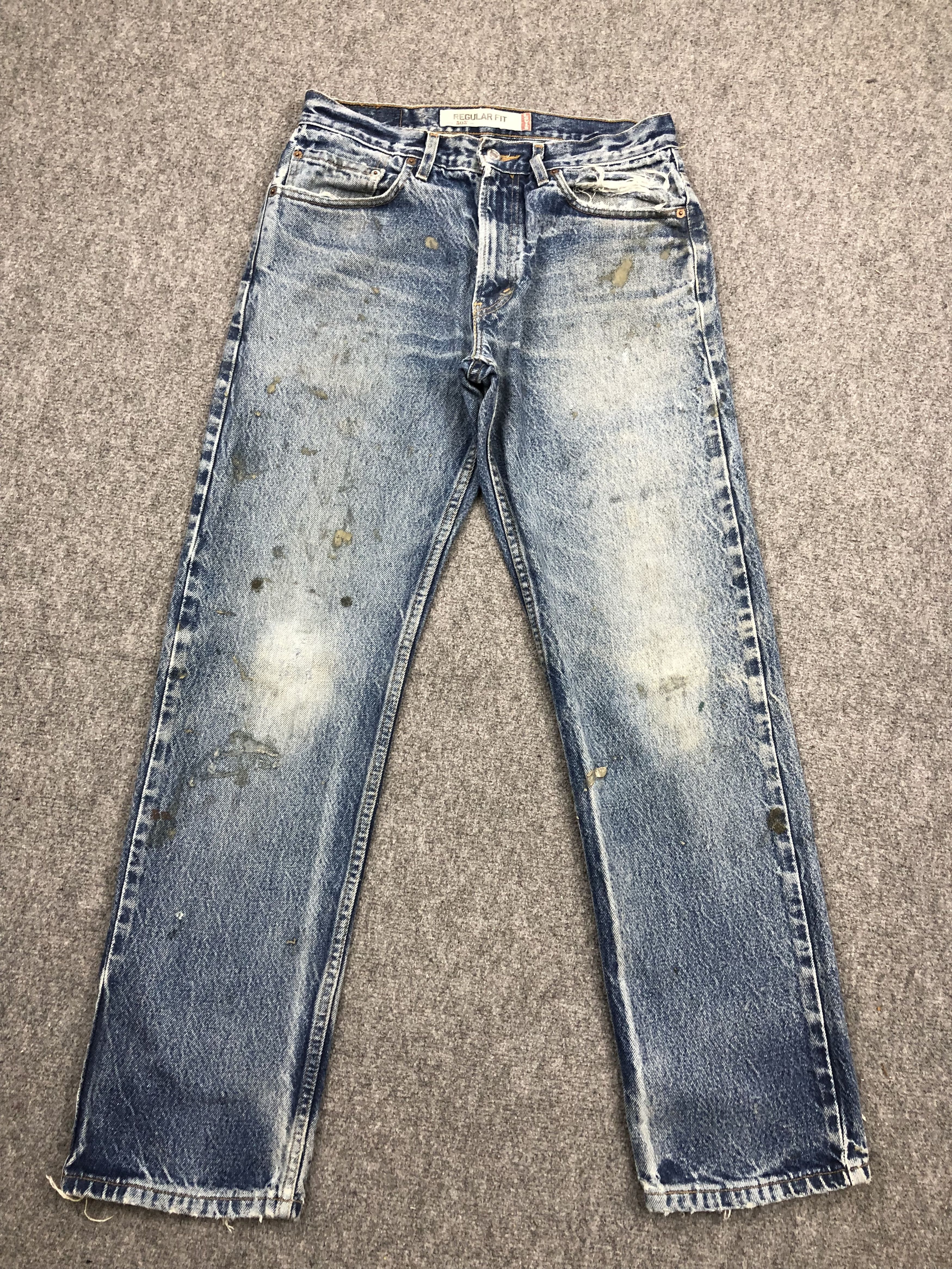 Levi's Faded Blue Vintage Levis 505 Jeans DP1491 Size US 32 / EU 48 - 1 Thumbnail