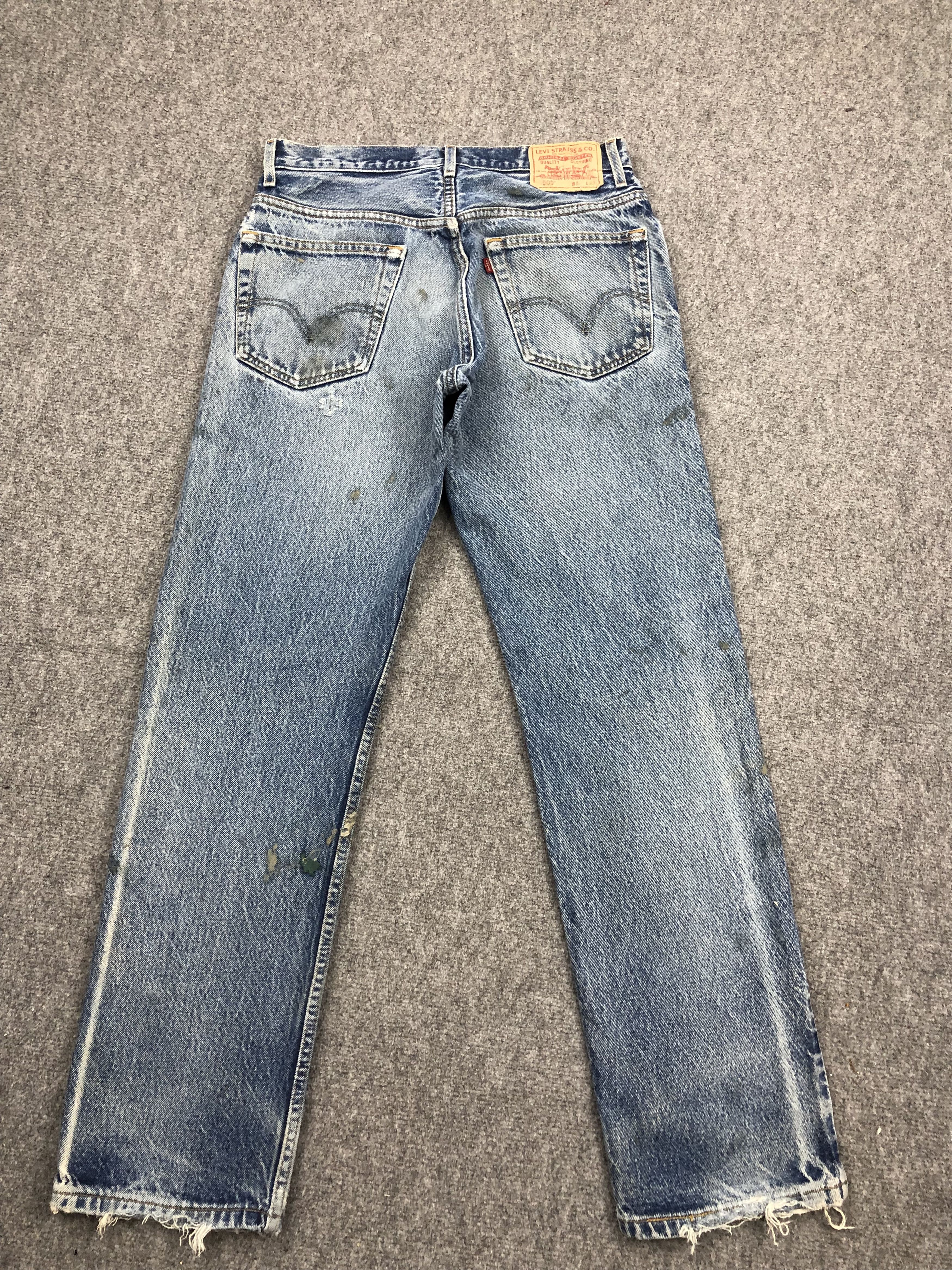 Levi's Faded Blue Vintage Levis 505 Jeans DP1491 Size US 32 / EU 48 - 3 Thumbnail