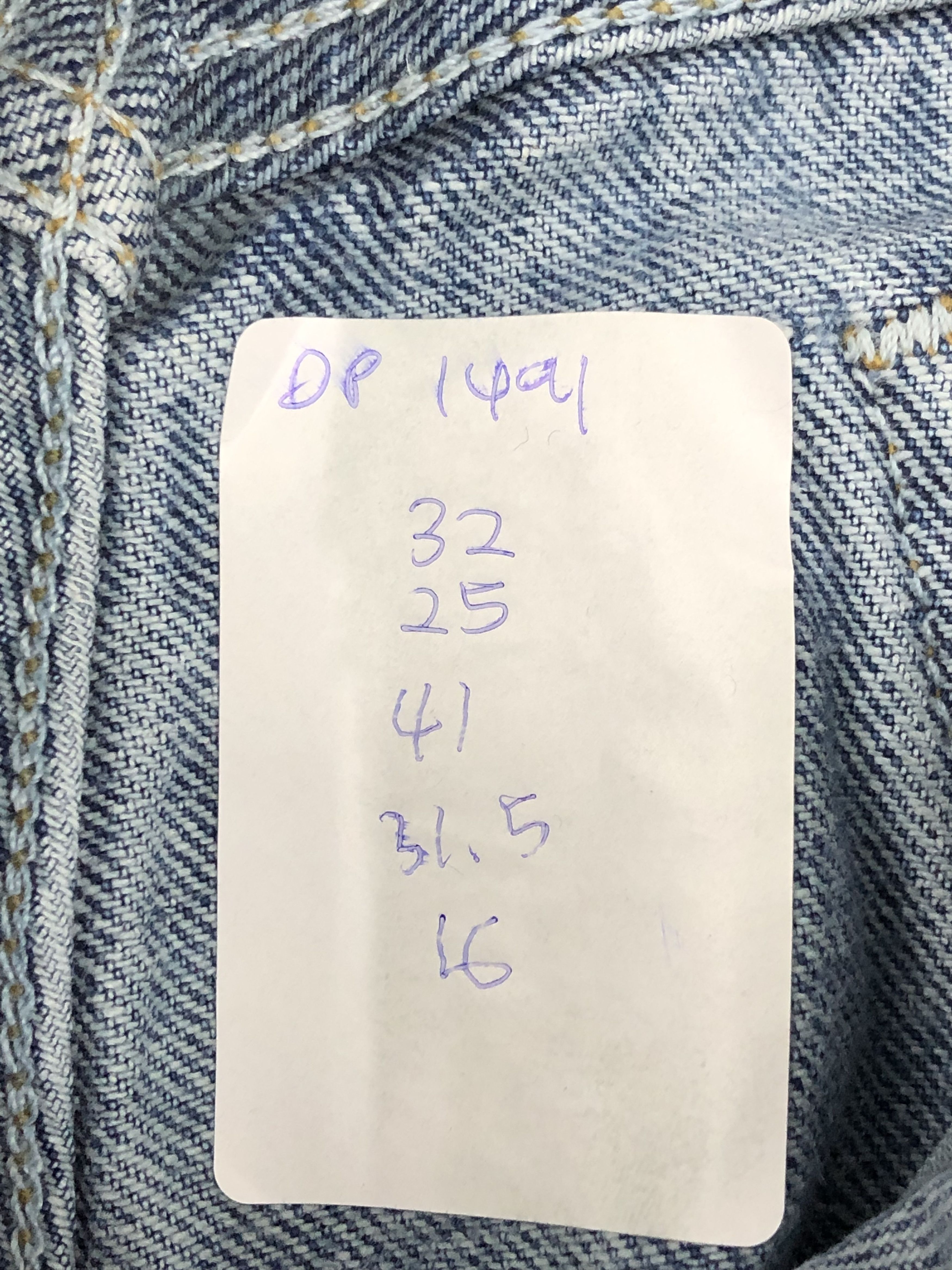Levi's Faded Blue Vintage Levis 505 Jeans DP1491 Size US 32 / EU 48 - 13 Thumbnail