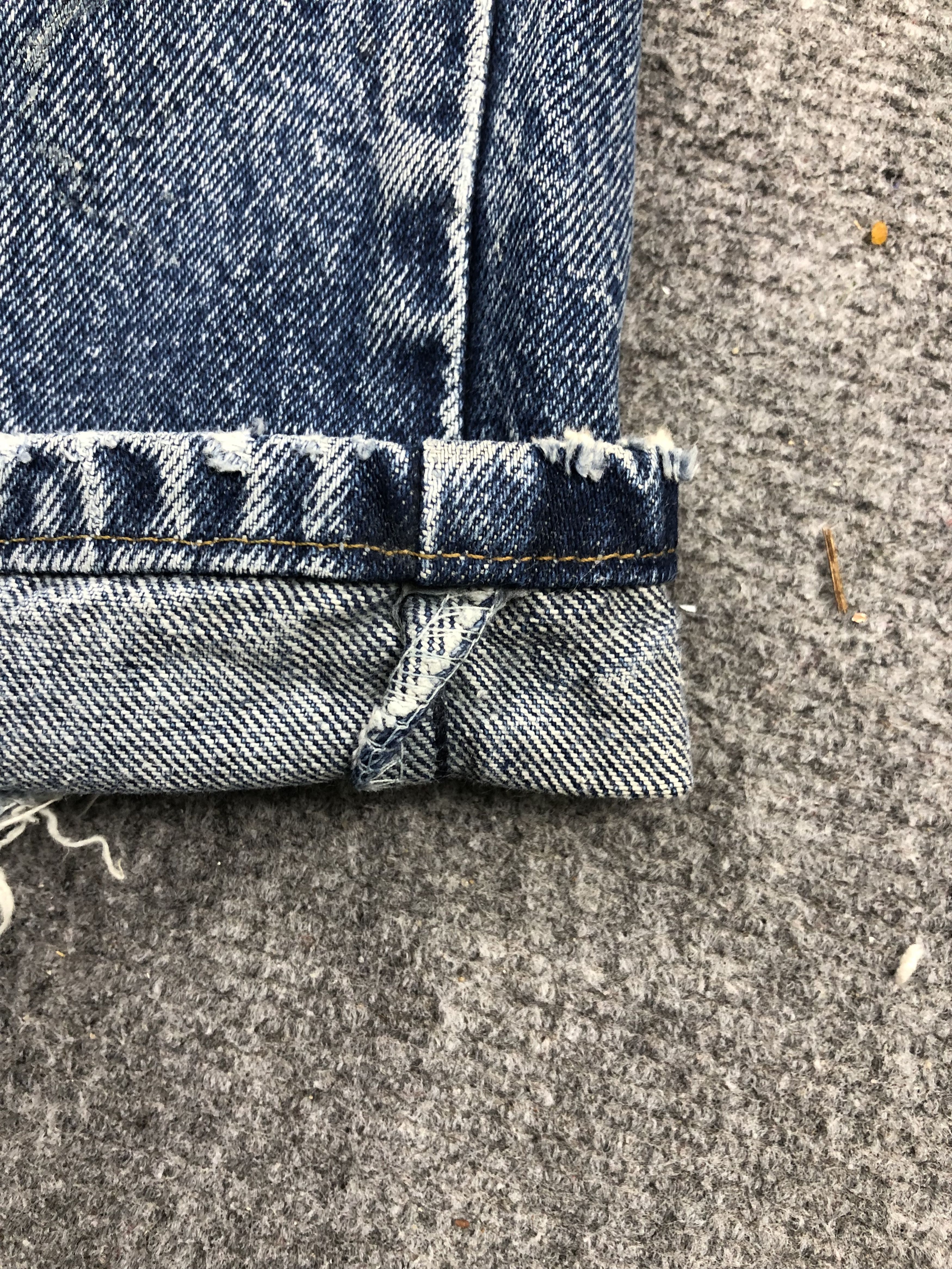 Levi's Faded Blue Vintage Levis 505 Jeans DP1491 Size US 32 / EU 48 - 10 Thumbnail