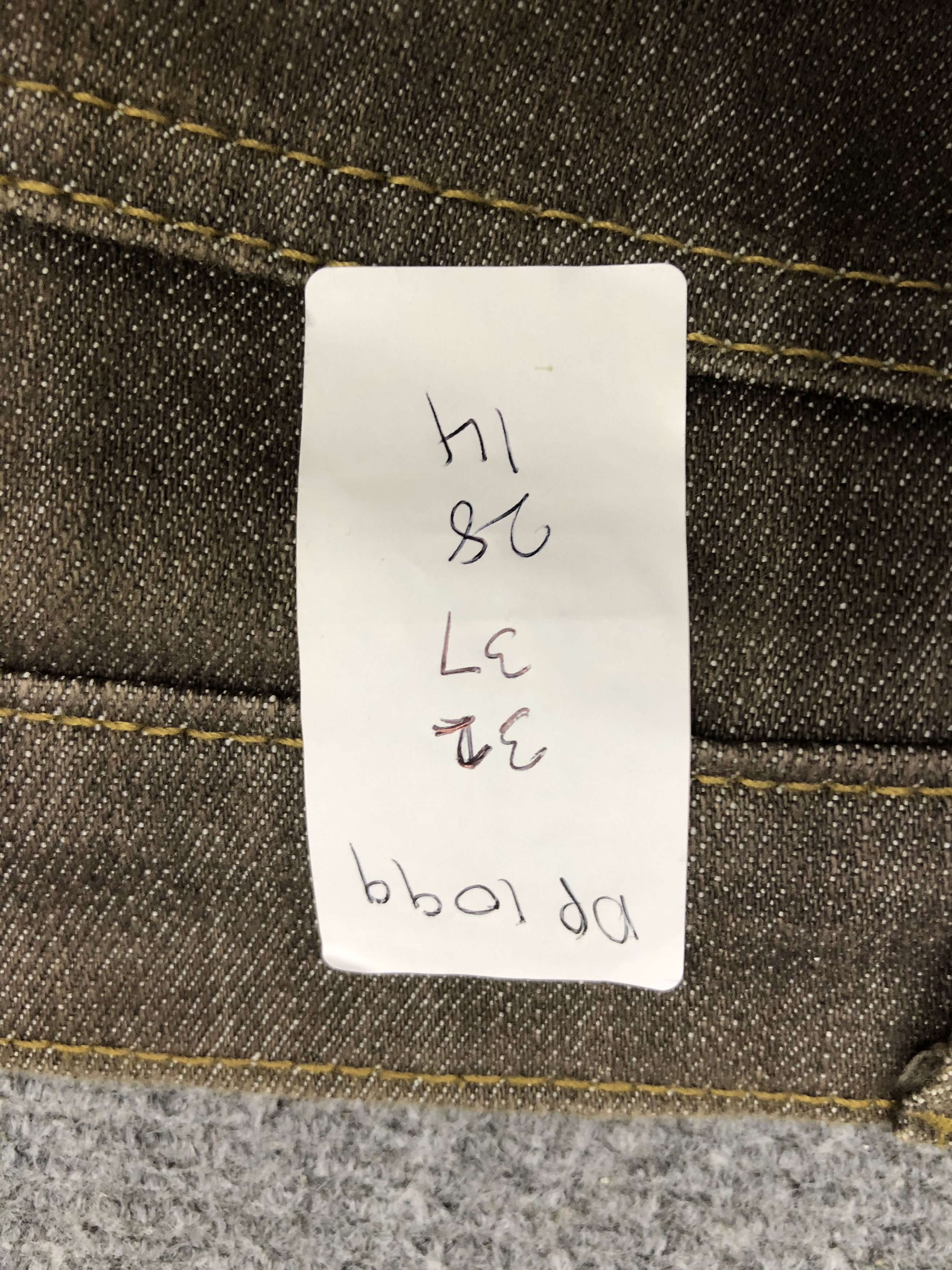 Vintage Vintage M.O.C Denim Uk DP1099 Size US 32 / EU 48 - 14 Thumbnail