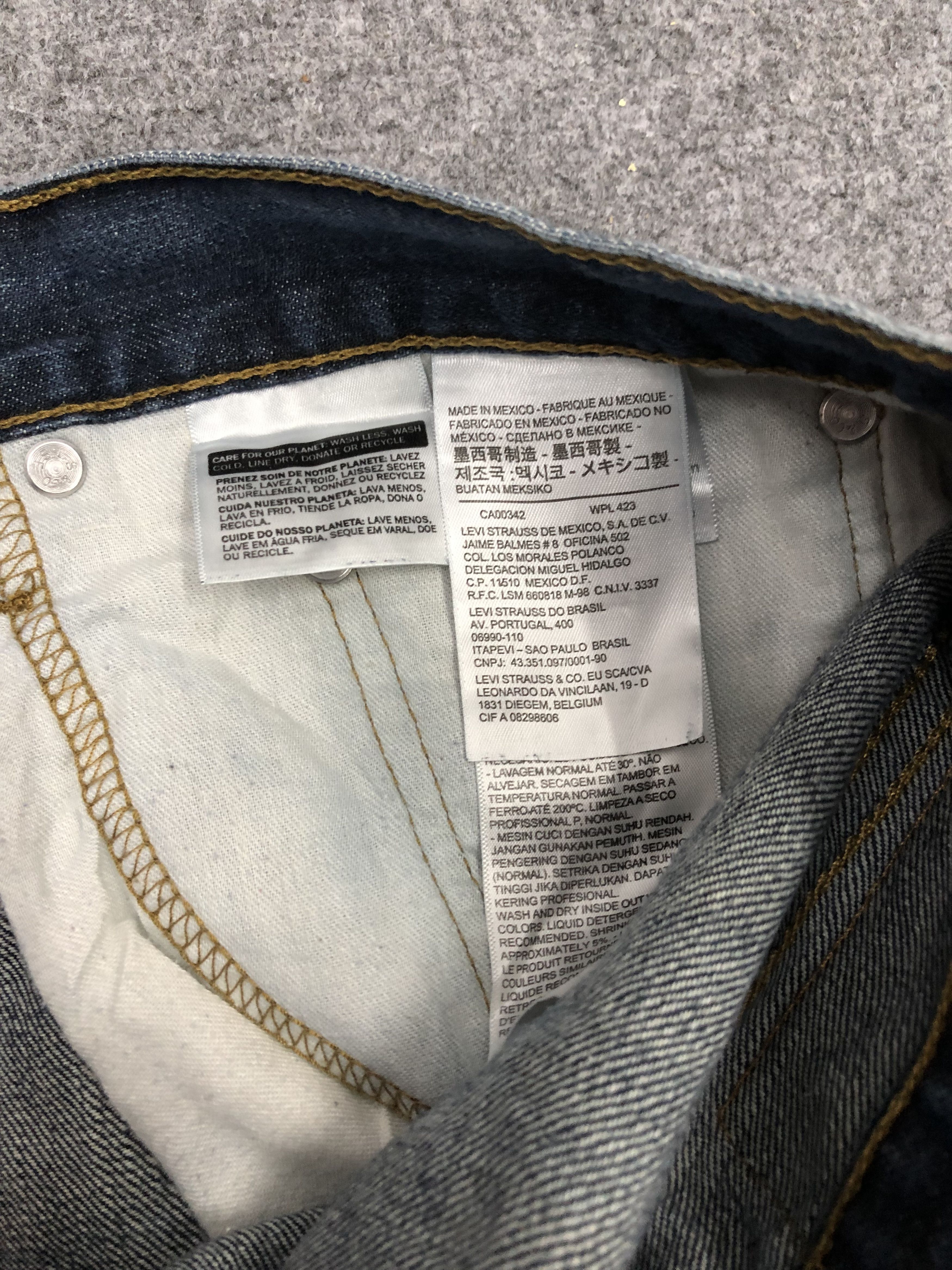 Levi's Vintage Levis 502 Jeans DP1112 Size US 38 / EU 54 - 6 Thumbnail