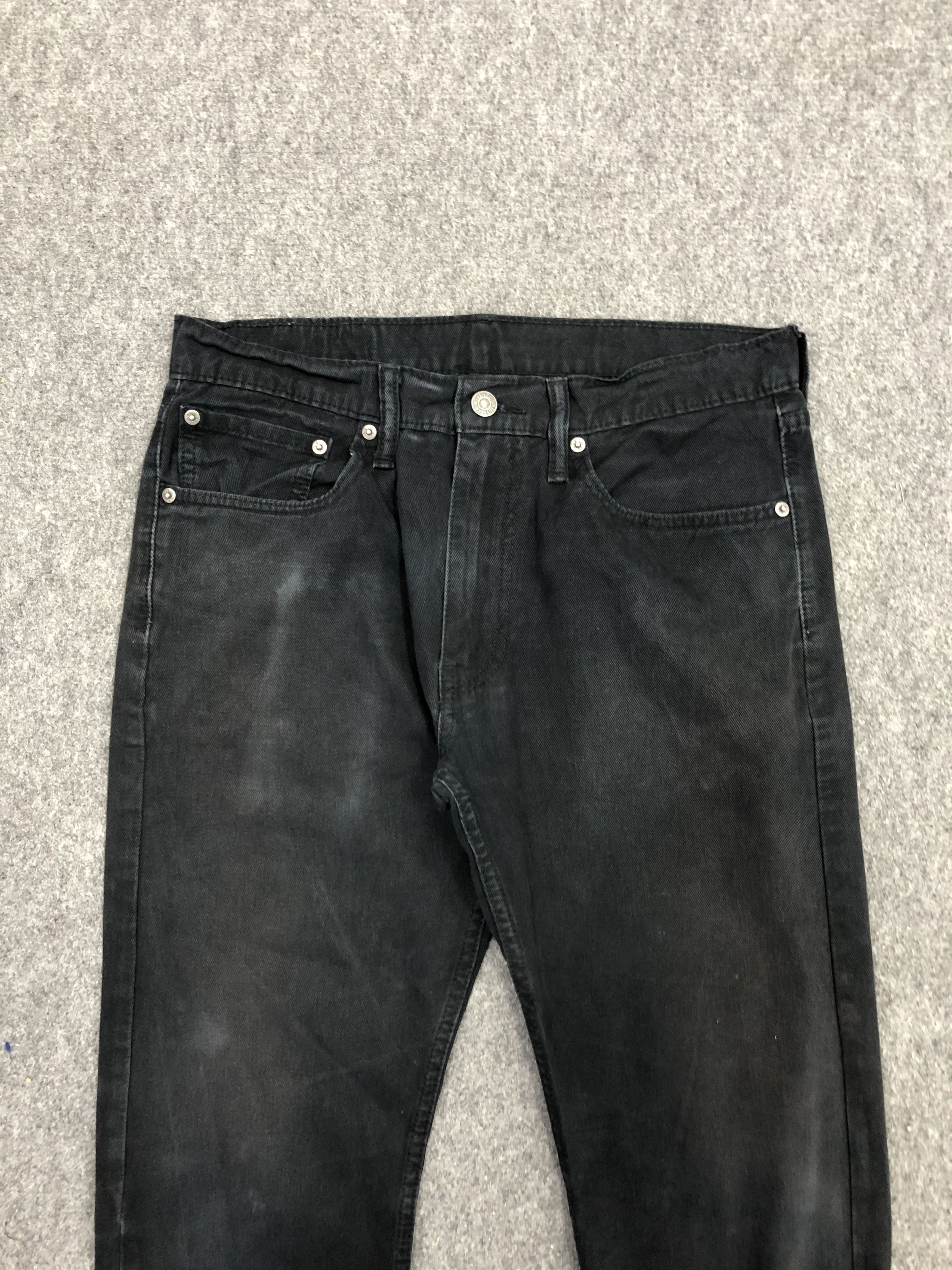 Levi's Vintage Levis 512 Black Jeans DP1114 Size US 32 / EU 48 - 2 Thumbnail