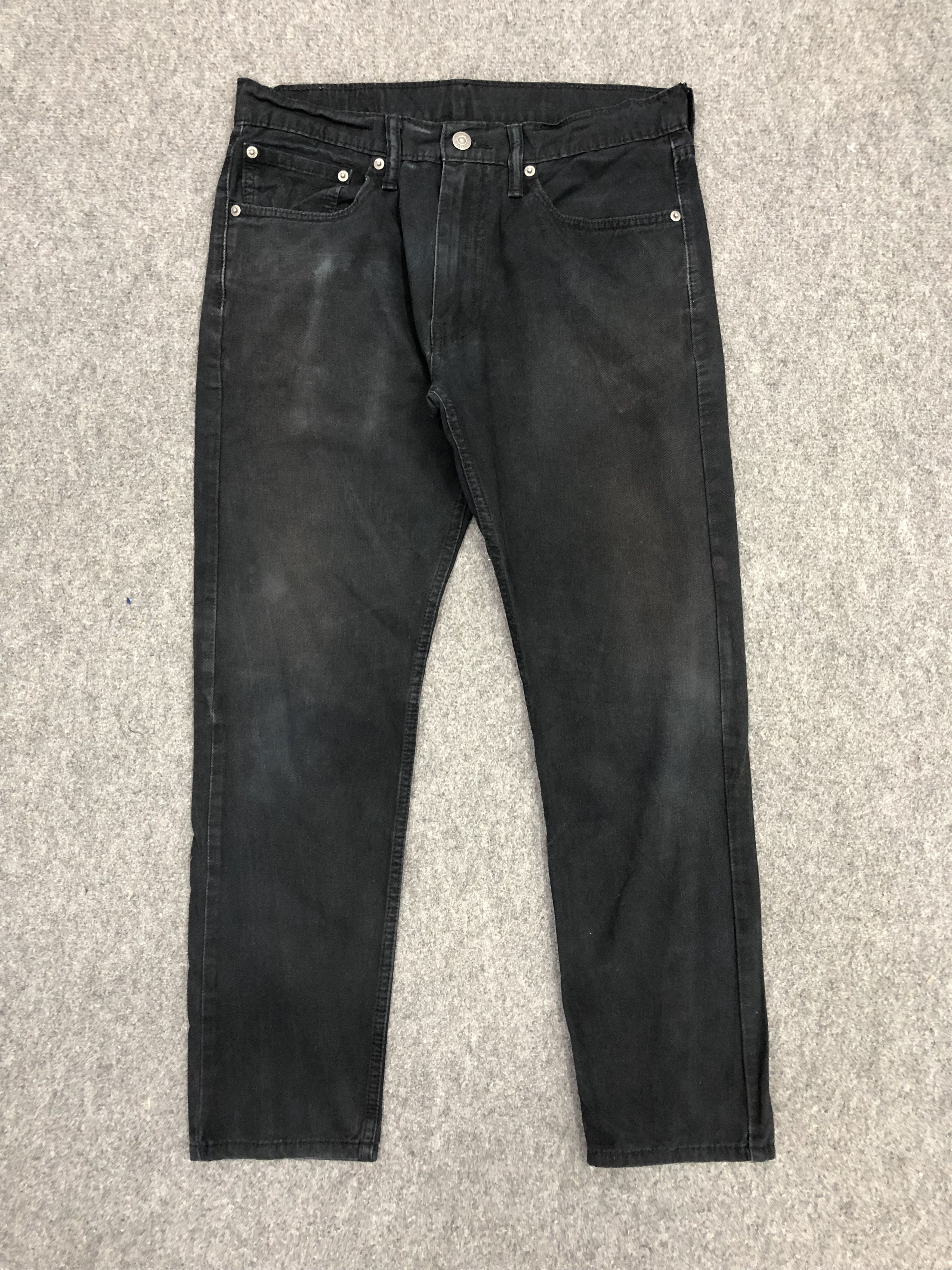 Levi's Vintage Levis 512 Black Jeans DP1114 Size US 32 / EU 48 - 1 Thumbnail