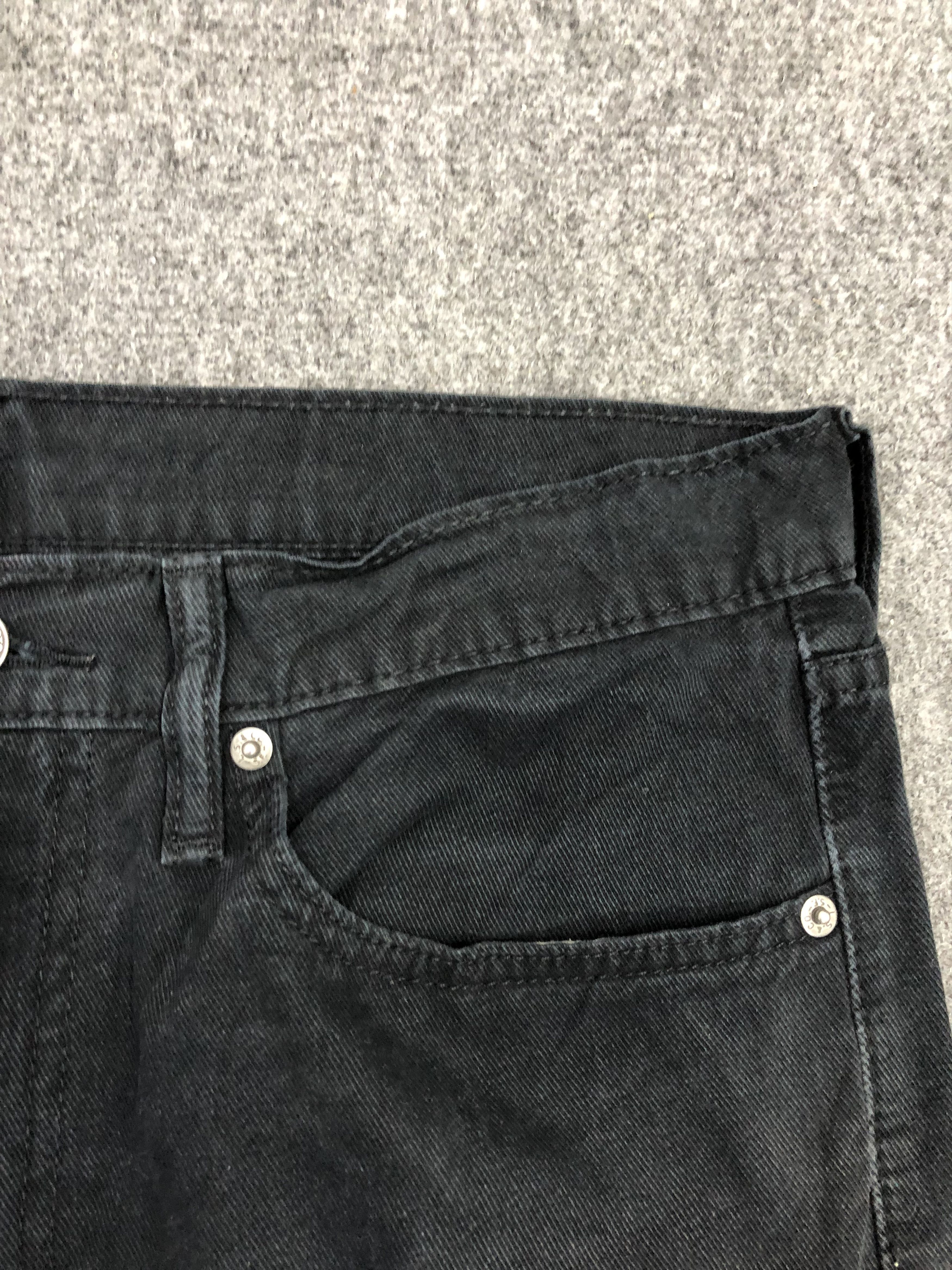 Levi's Vintage Levis 512 Black Jeans DP1114 Size US 32 / EU 48 - 9 Thumbnail