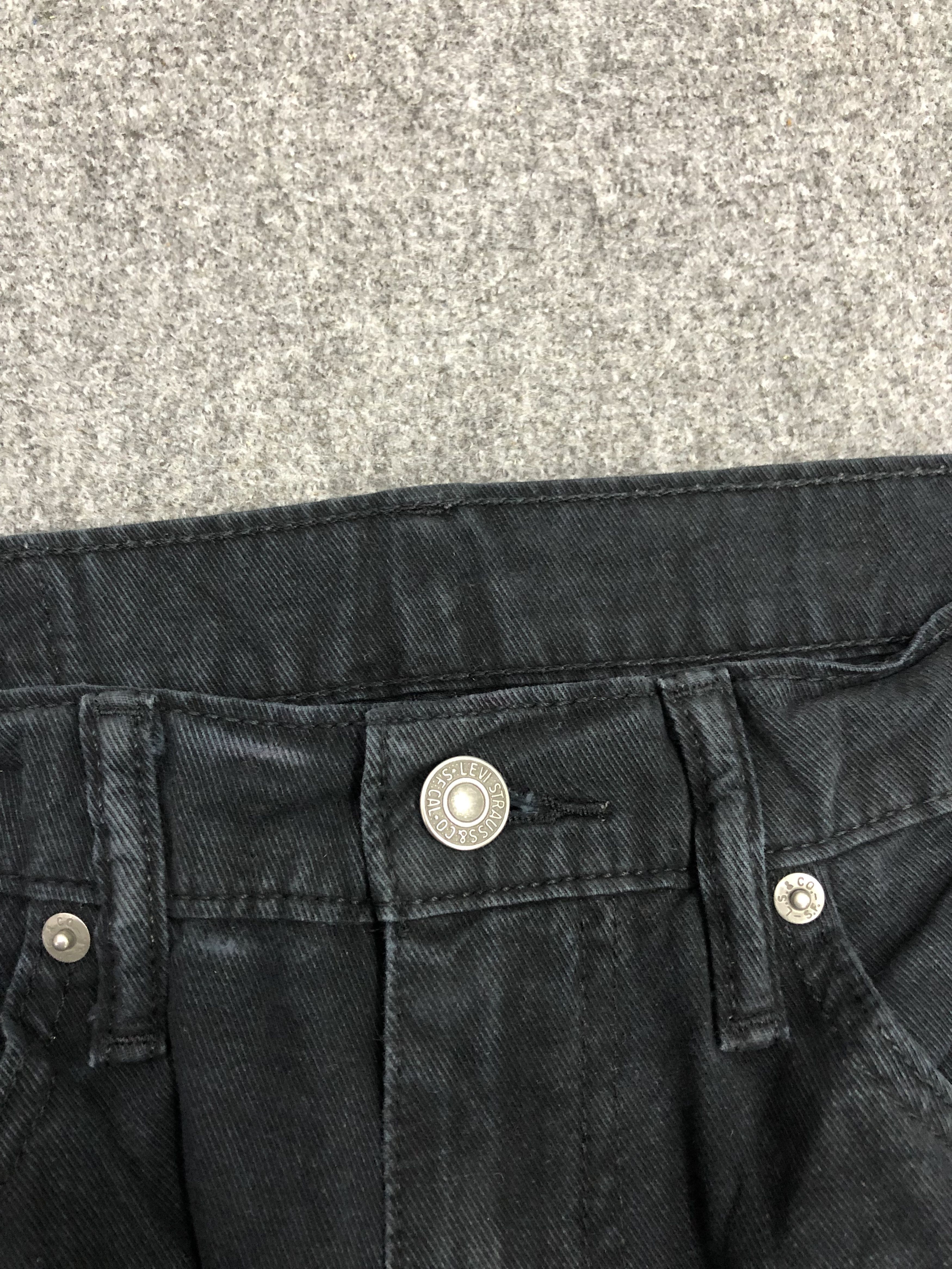 Levi's Vintage Levis 512 Black Jeans DP1114 Size US 32 / EU 48 - 11 Thumbnail