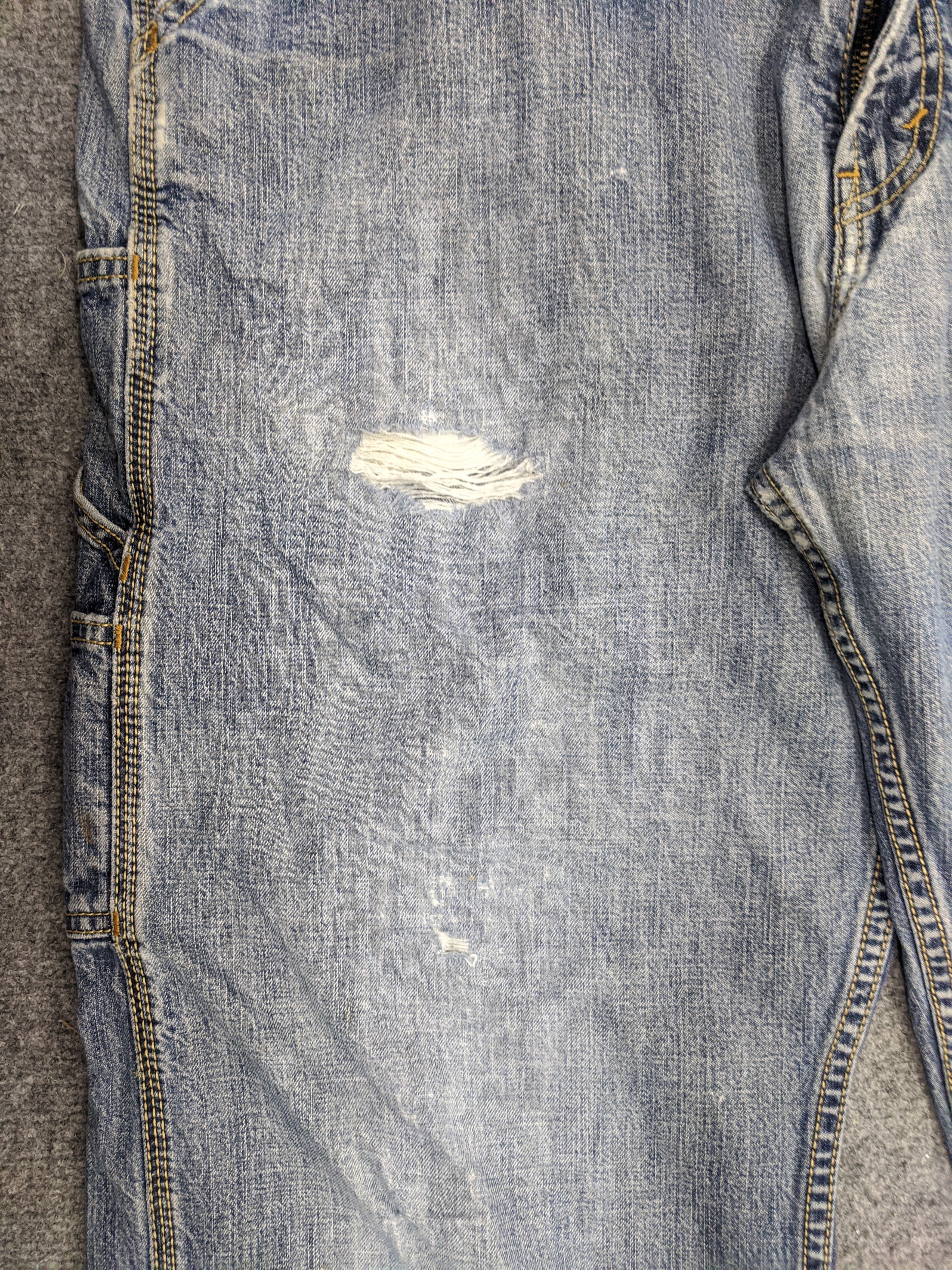 Levi's Vintage Levis Carpenter Jeans Lightwash DP0687 Size US 38 / EU 54 - 12 Thumbnail