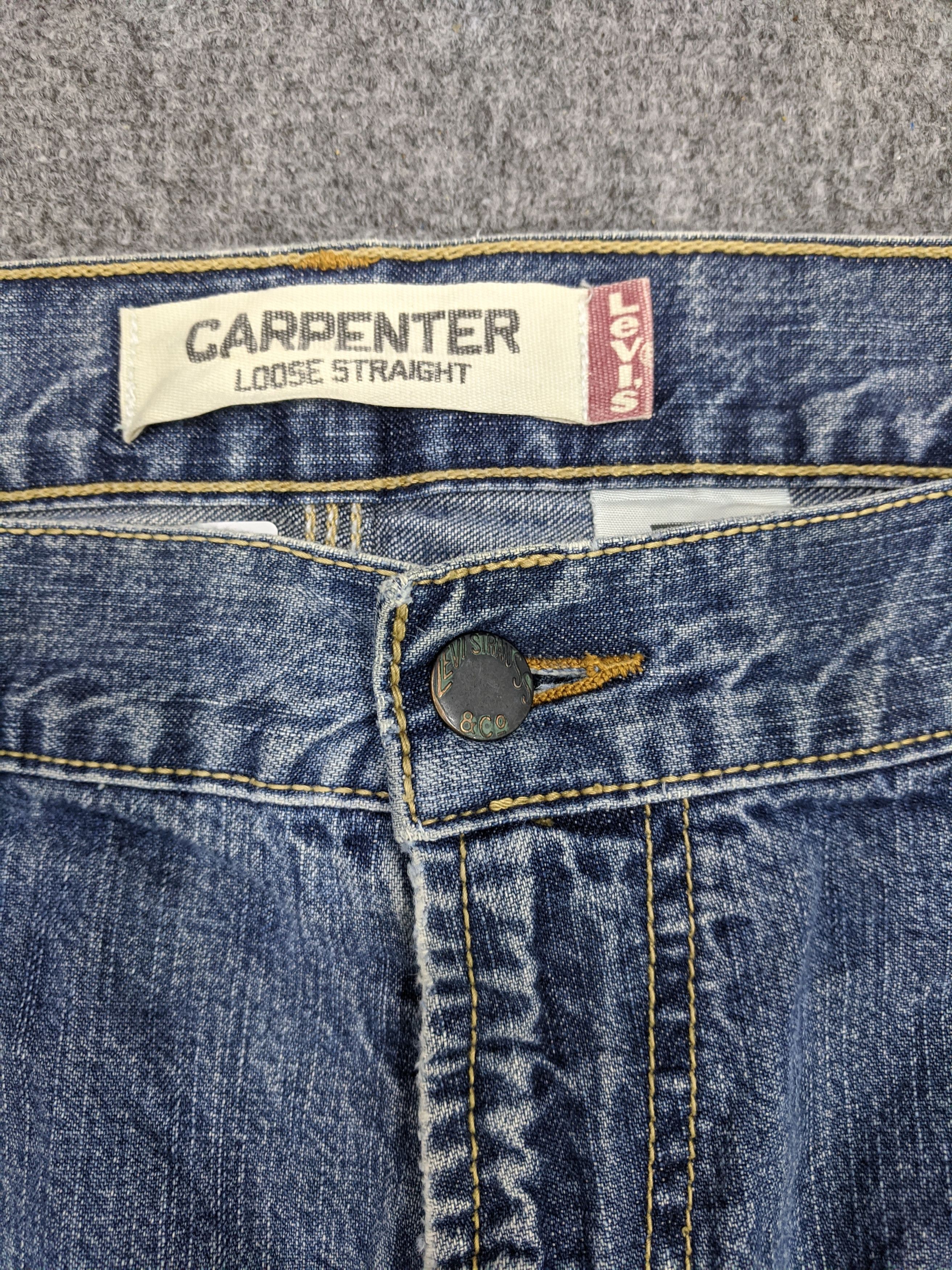 Levi's Vintage Levis Carpenter Jeans Lightwash DP0687 Size US 38 / EU 54 - 10 Thumbnail