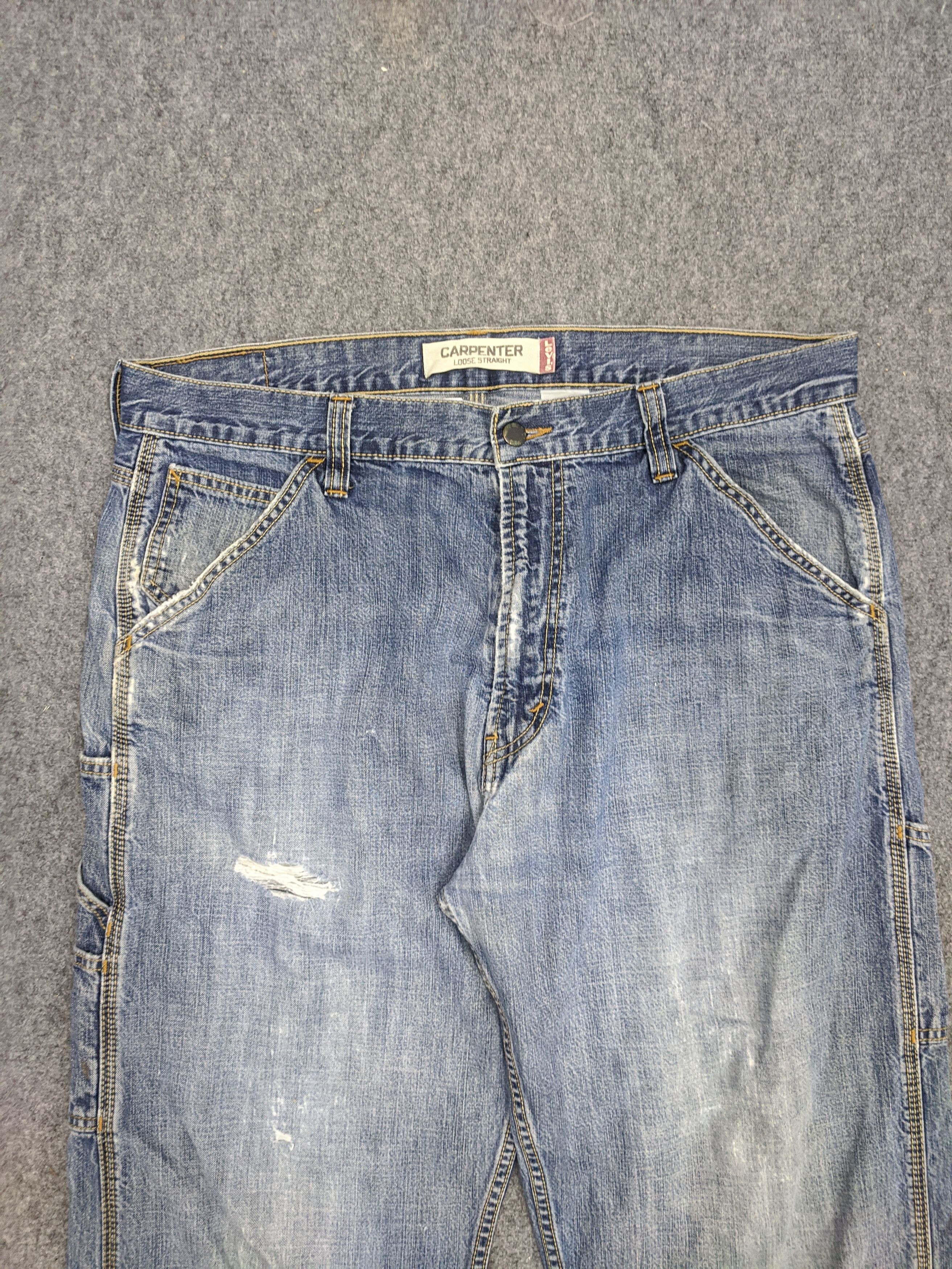 Levi's Vintage Levis Carpenter Jeans Lightwash DP0687 Size US 38 / EU 54 - 2 Thumbnail