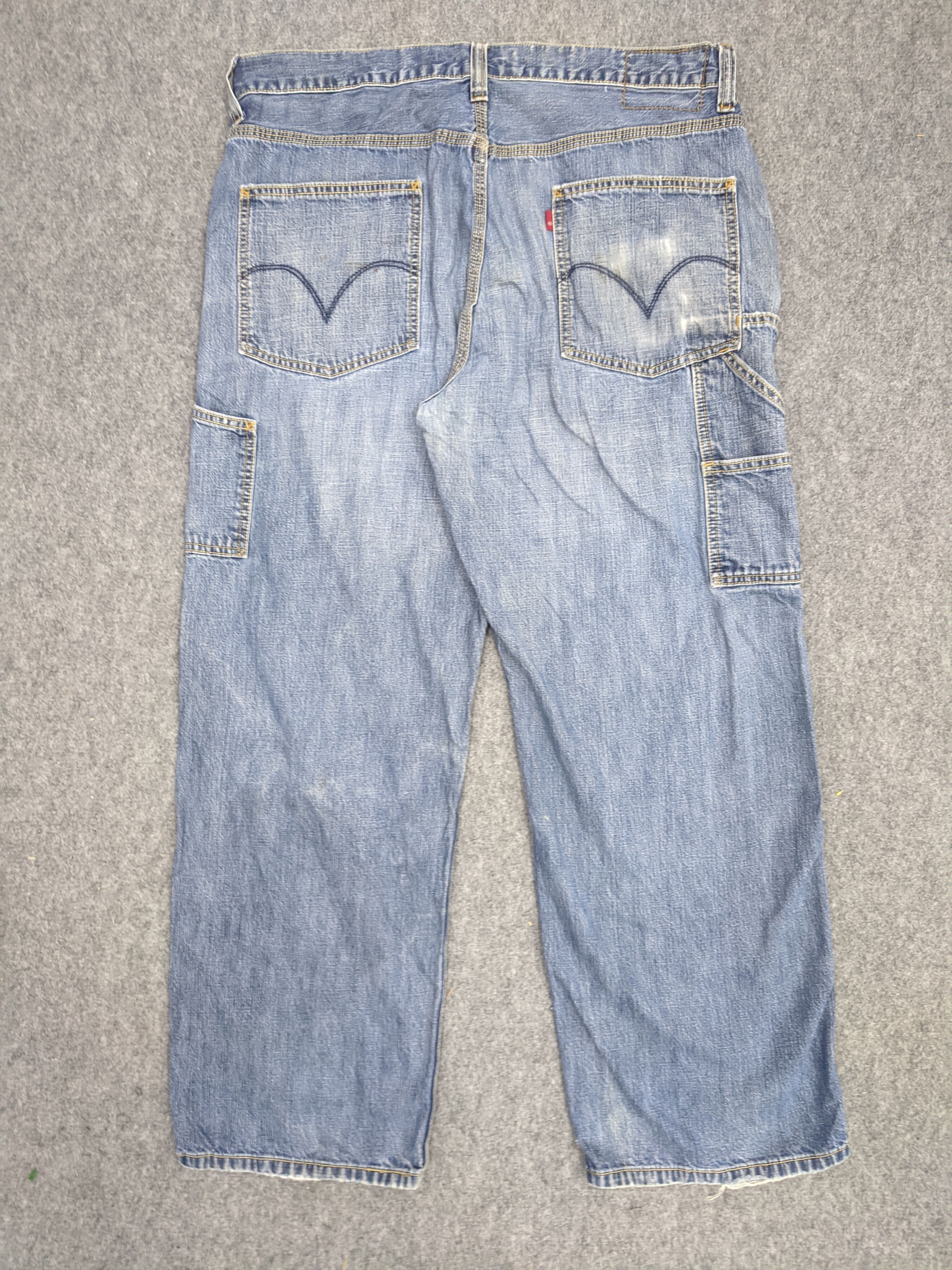 Levi's Vintage Levis Carpenter Jeans Lightwash DP0687 Size US 38 / EU 54 - 3 Thumbnail