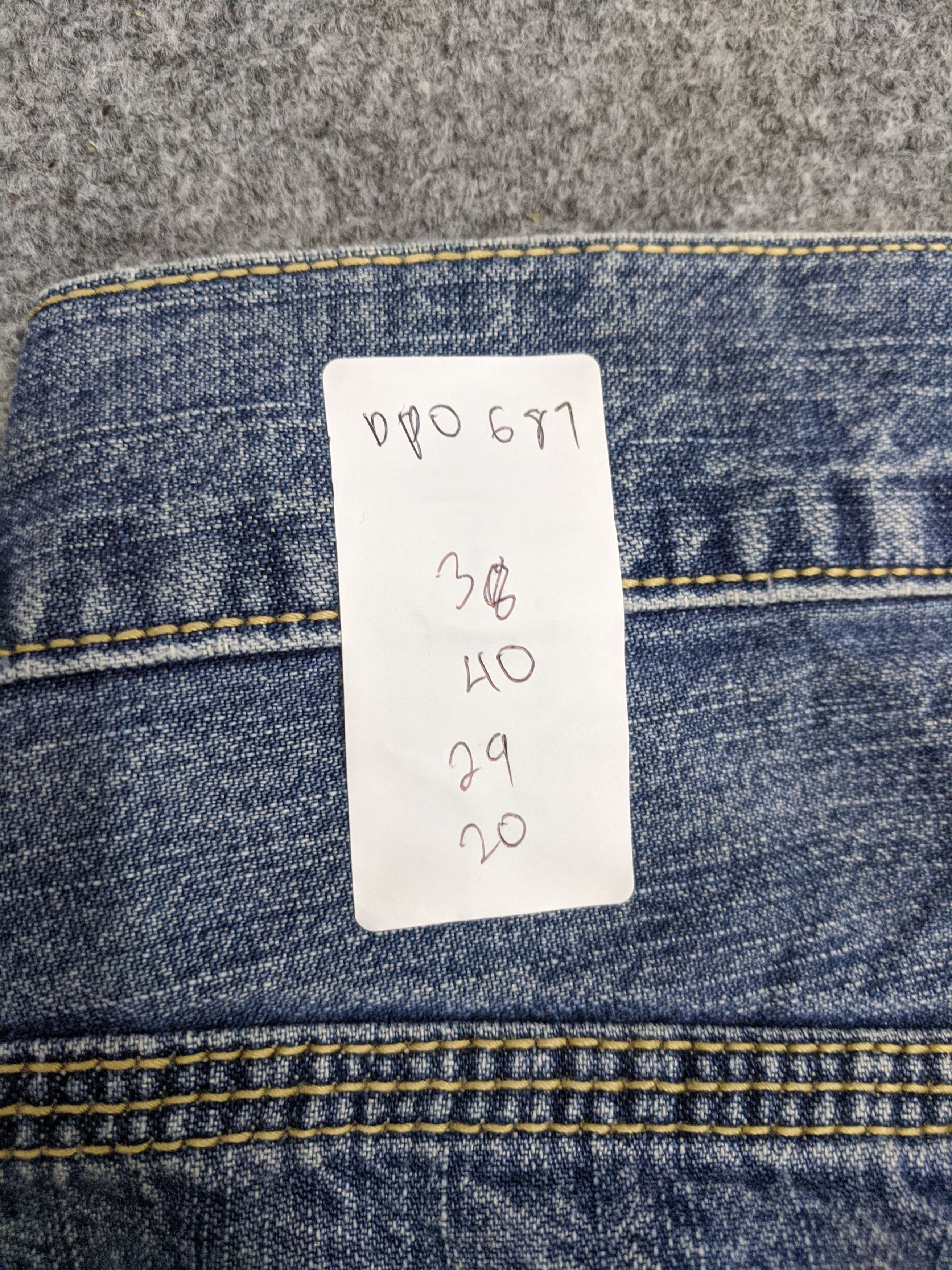 Levi's Vintage Levis Carpenter Jeans Lightwash DP0687 Size US 38 / EU 54 - 19 Thumbnail