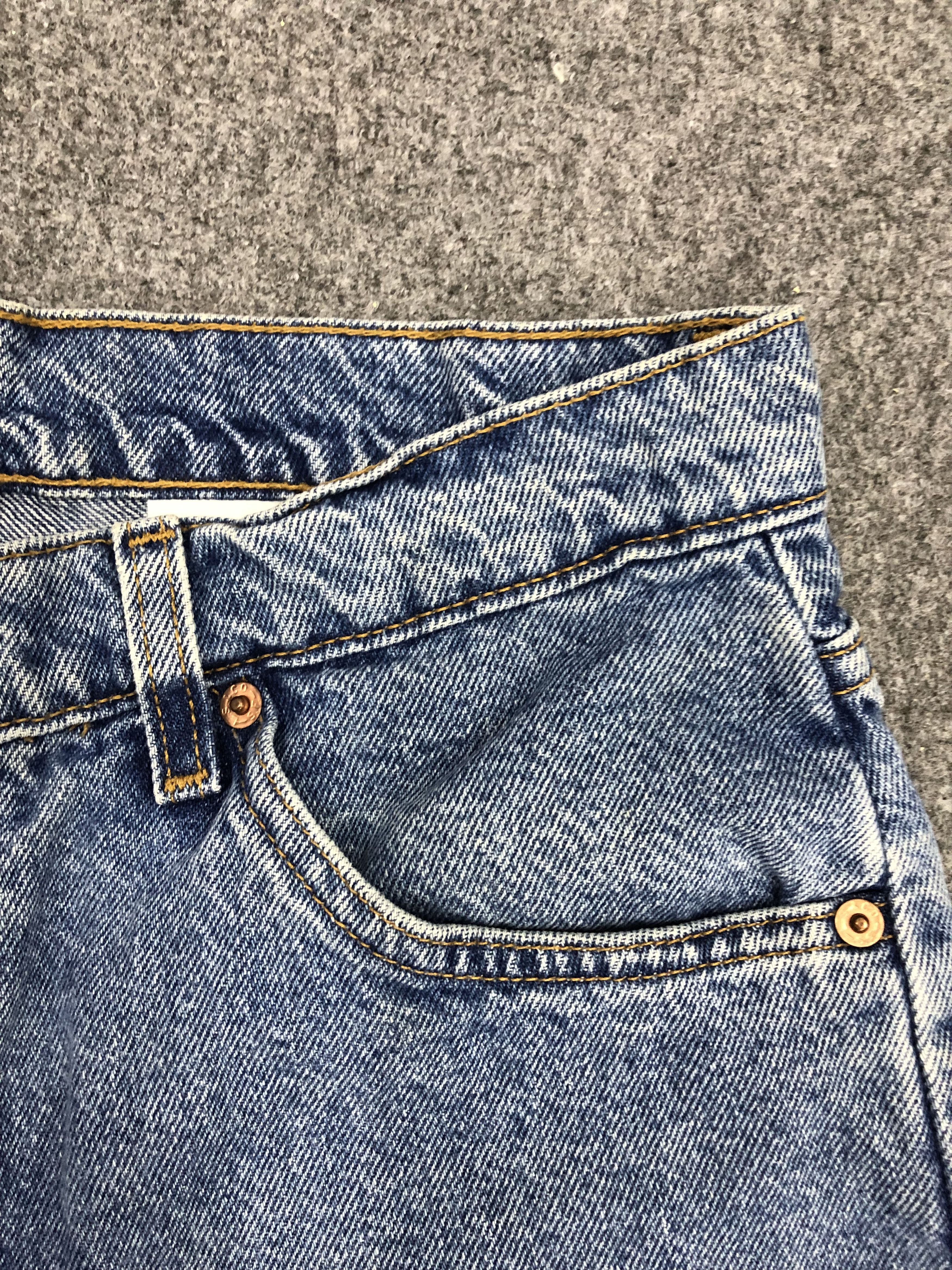 Levi's Vintage 90s Levis 950 Cropped Jeans DP1150 Size US 30 / EU 46 - 5 Thumbnail
