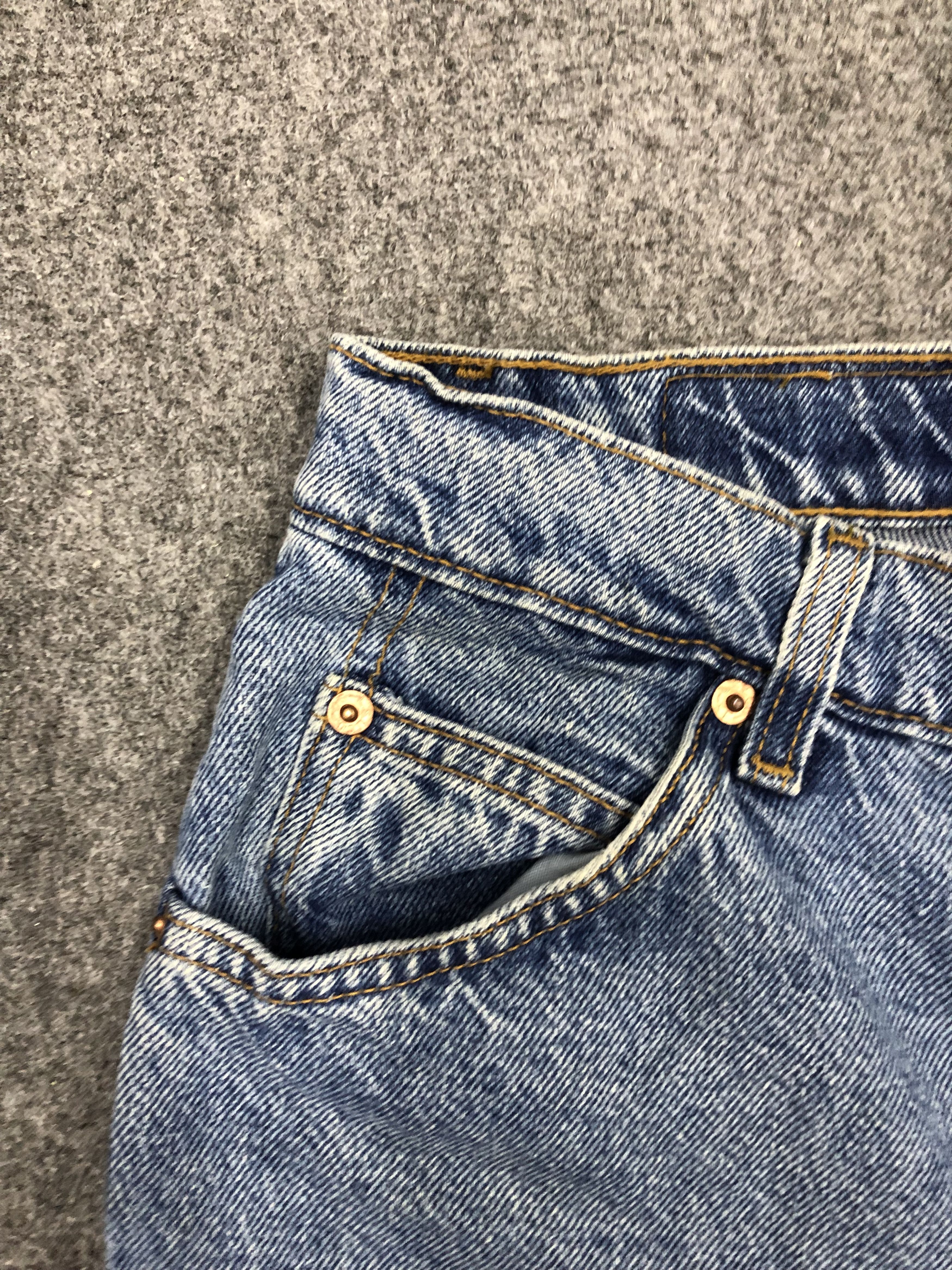 Levi's Vintage 90s Levis 950 Cropped Jeans DP1150 Size US 30 / EU 46 - 6 Thumbnail
