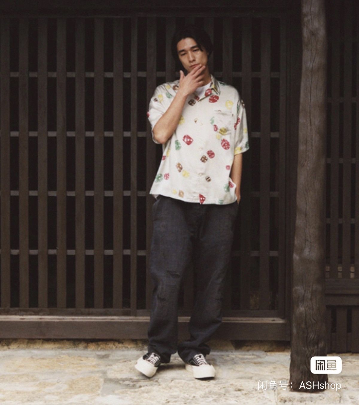 visvim TRAVAILLER BRACES PANTS (LINEN)