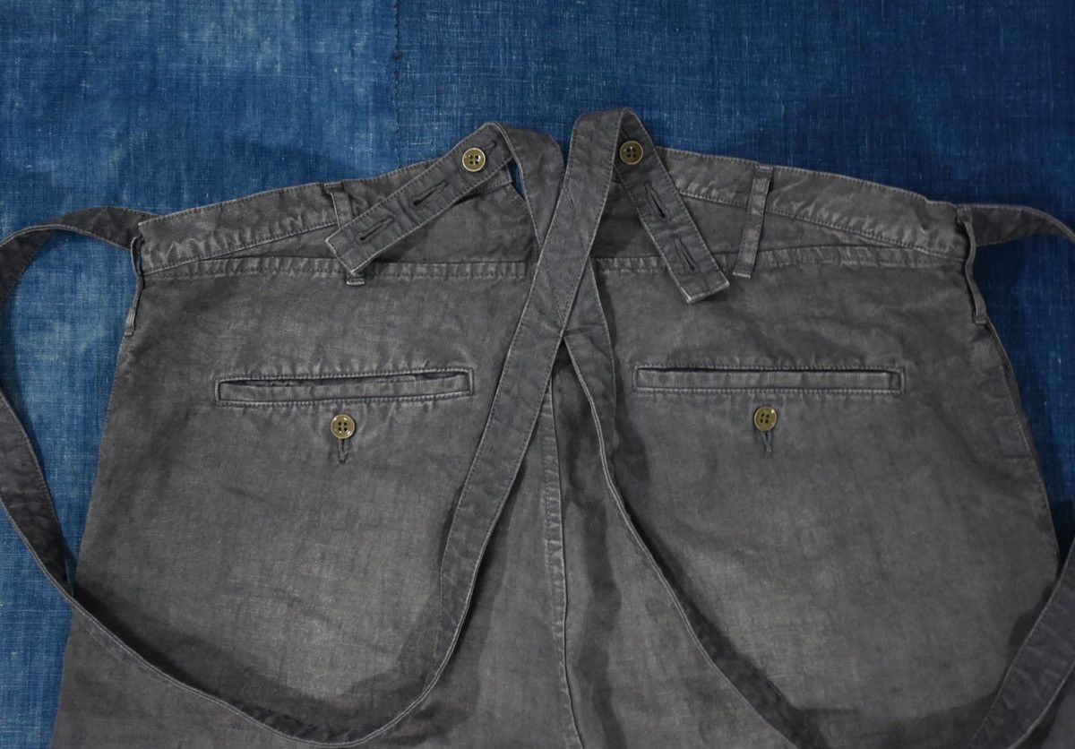 visvim TRAVAILLER BRACES PANTS (LINEN)