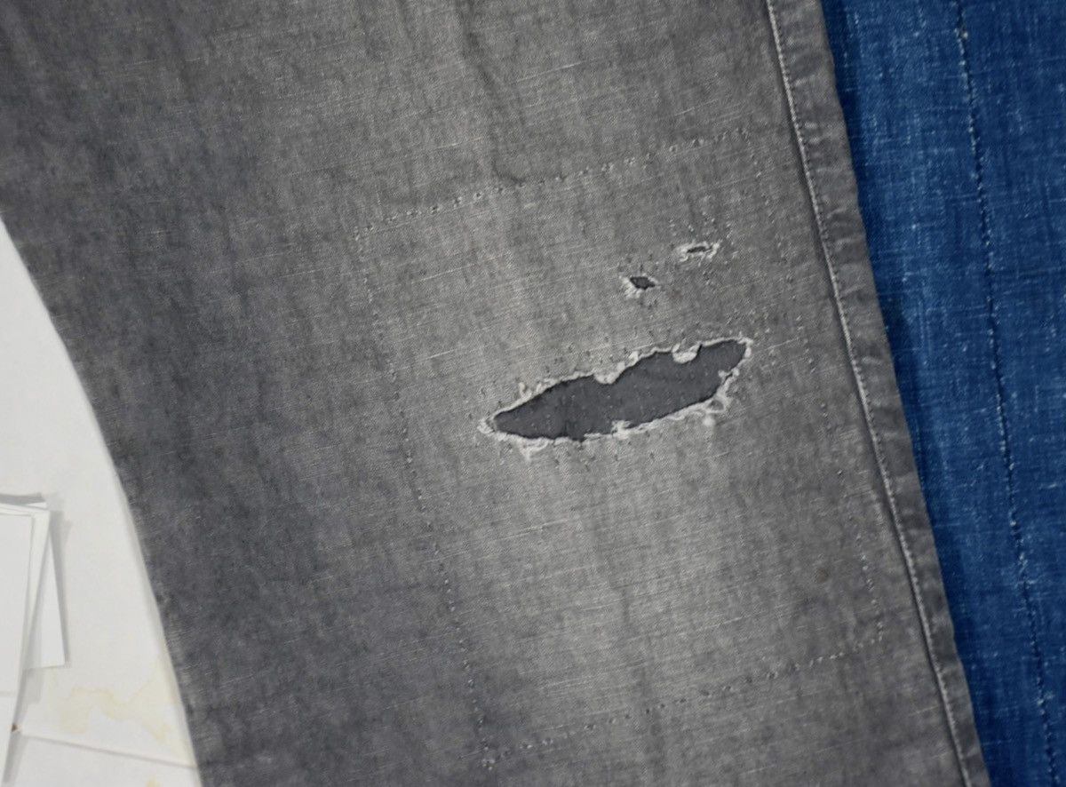 Visvim 21ss Travailler Braces Pants (Linen) grey size3