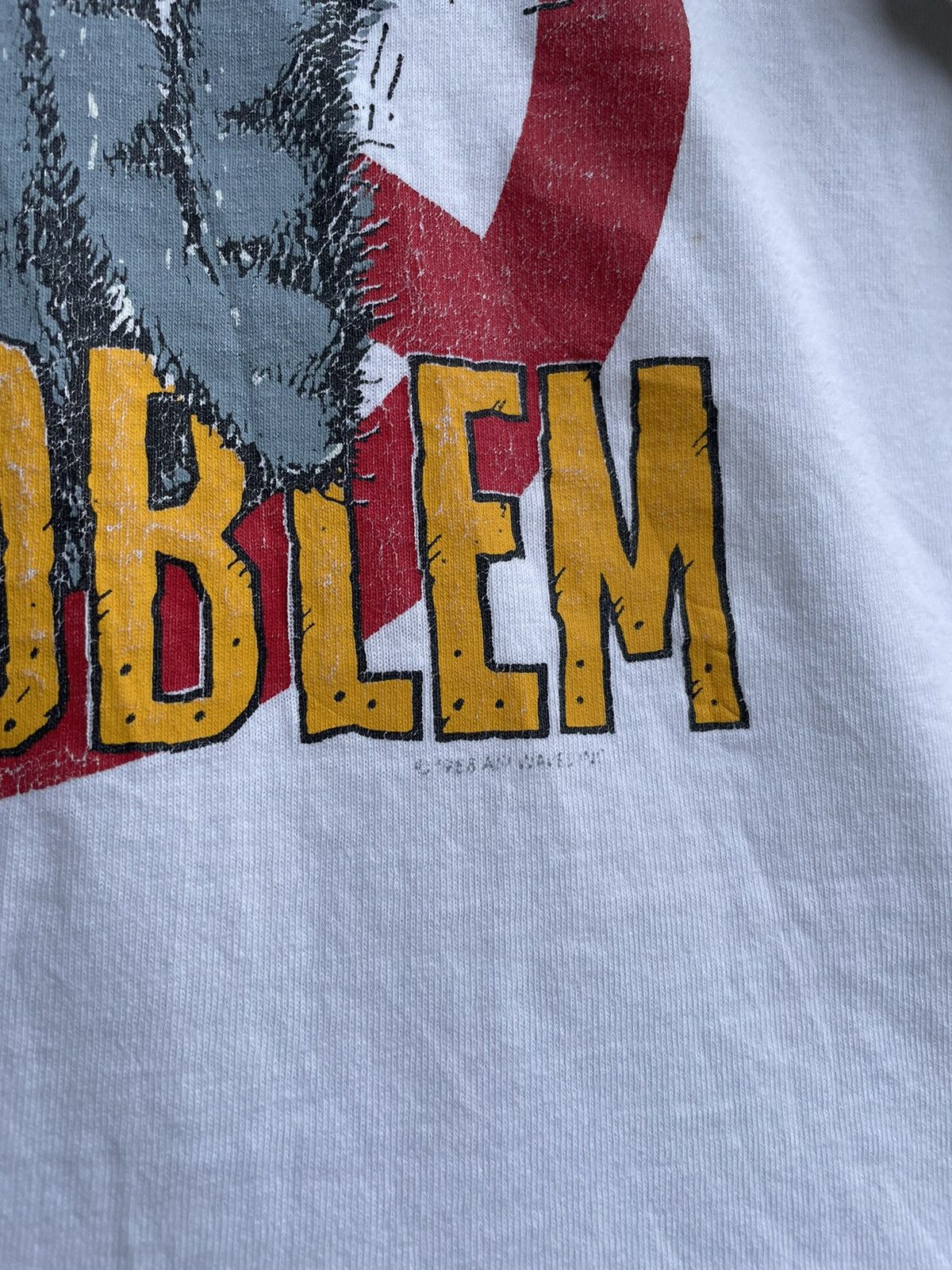 Cartoon Network Vintage No Problem Cartoon Big Logo Tee 90s USA Size US M / EU 48-50 / 2 - 7 Thumbnail