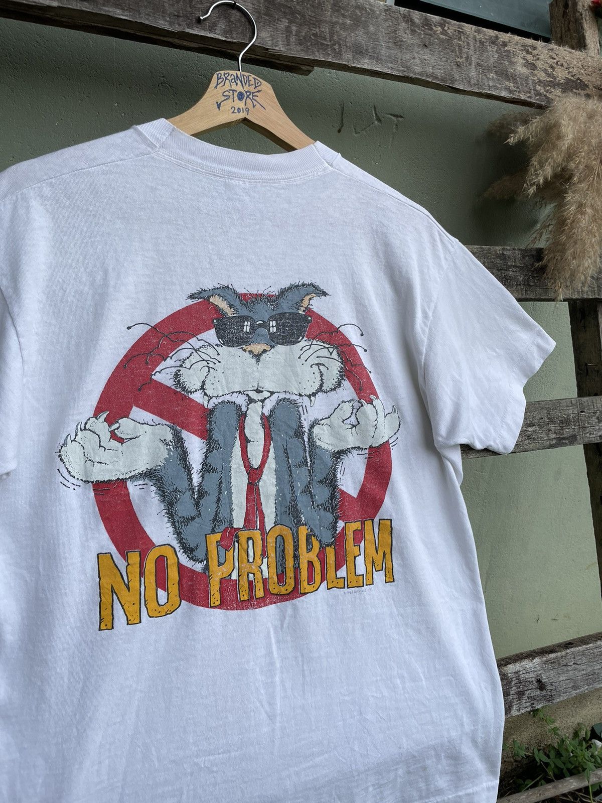 Cartoon Network Vintage No Problem Cartoon Big Logo Tee 90s USA Size US M / EU 48-50 / 2 - 6 Thumbnail