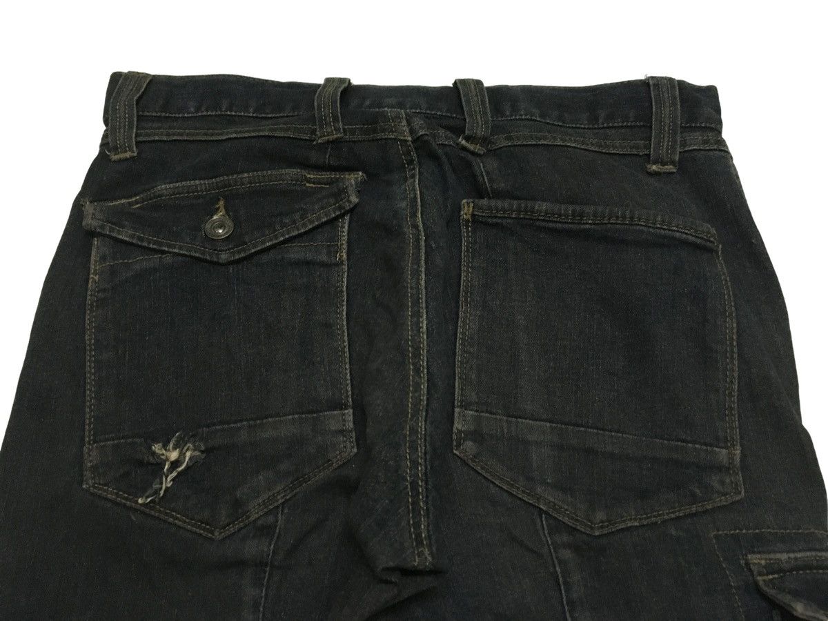 If Six Was Nine × Japanese Brand Rare Design Vintage Japanese Brand Distressed Jeans 2000s Size US 31 - 4 Thumbnail