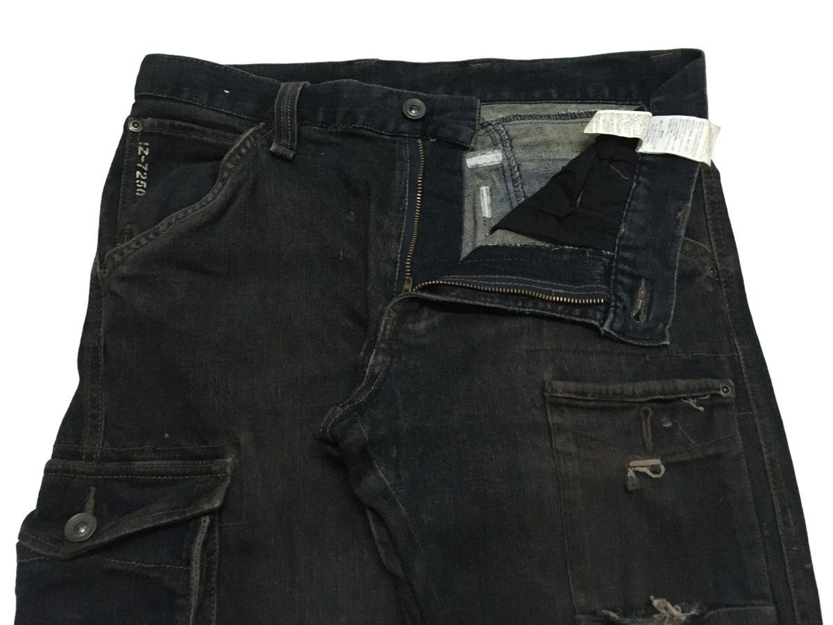If Six Was Nine × Japanese Brand Rare Design Vintage Japanese Brand Distressed Jeans 2000s Size US 31 - 3 Thumbnail
