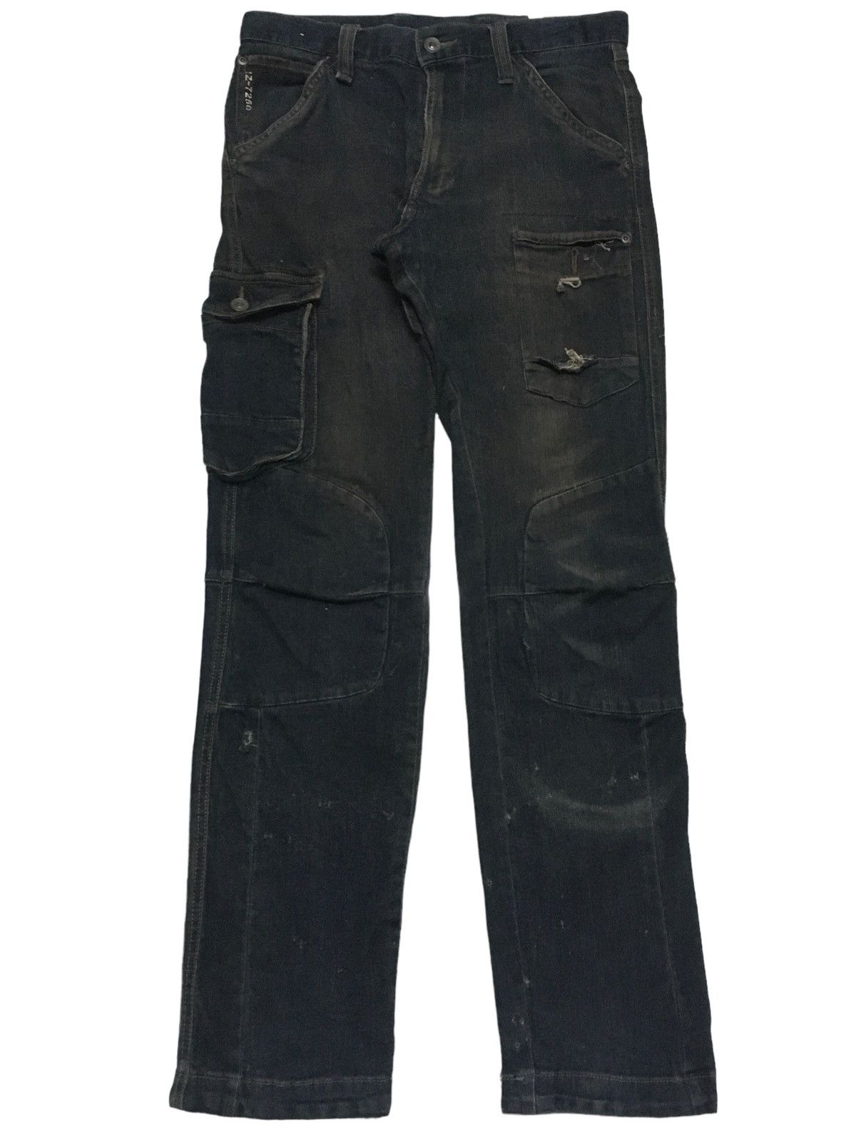 If Six Was Nine × Japanese Brand Rare Design Vintage Japanese Brand Distressed Jeans 2000s Size US 31 - 1 Thumbnail