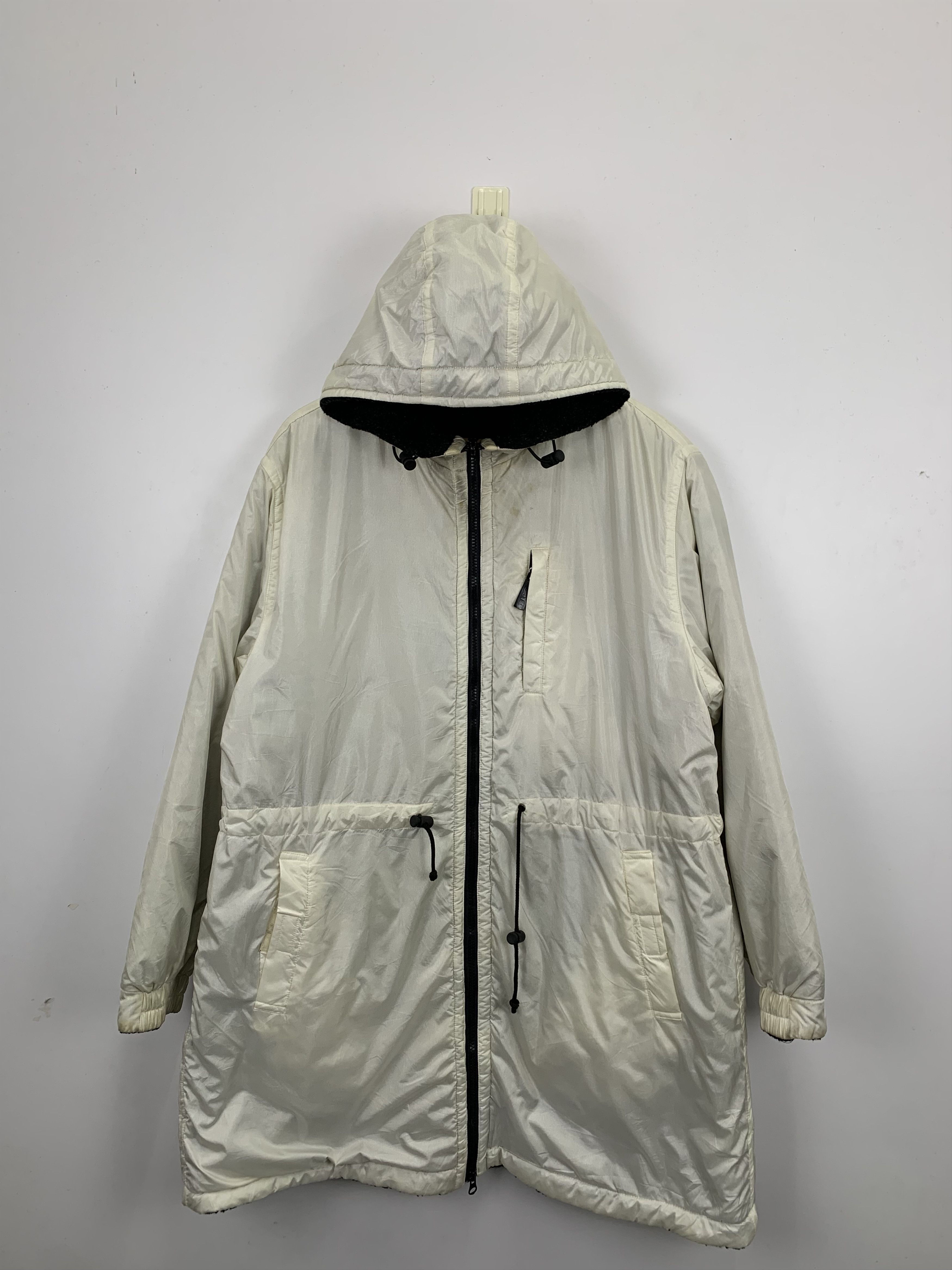Japanese Brand × Vintage Vintage Ficce Jeans Reversible Hoodie Fleece Jacket Size US L / EU 52-54 / 3 - 5 Thumbnail