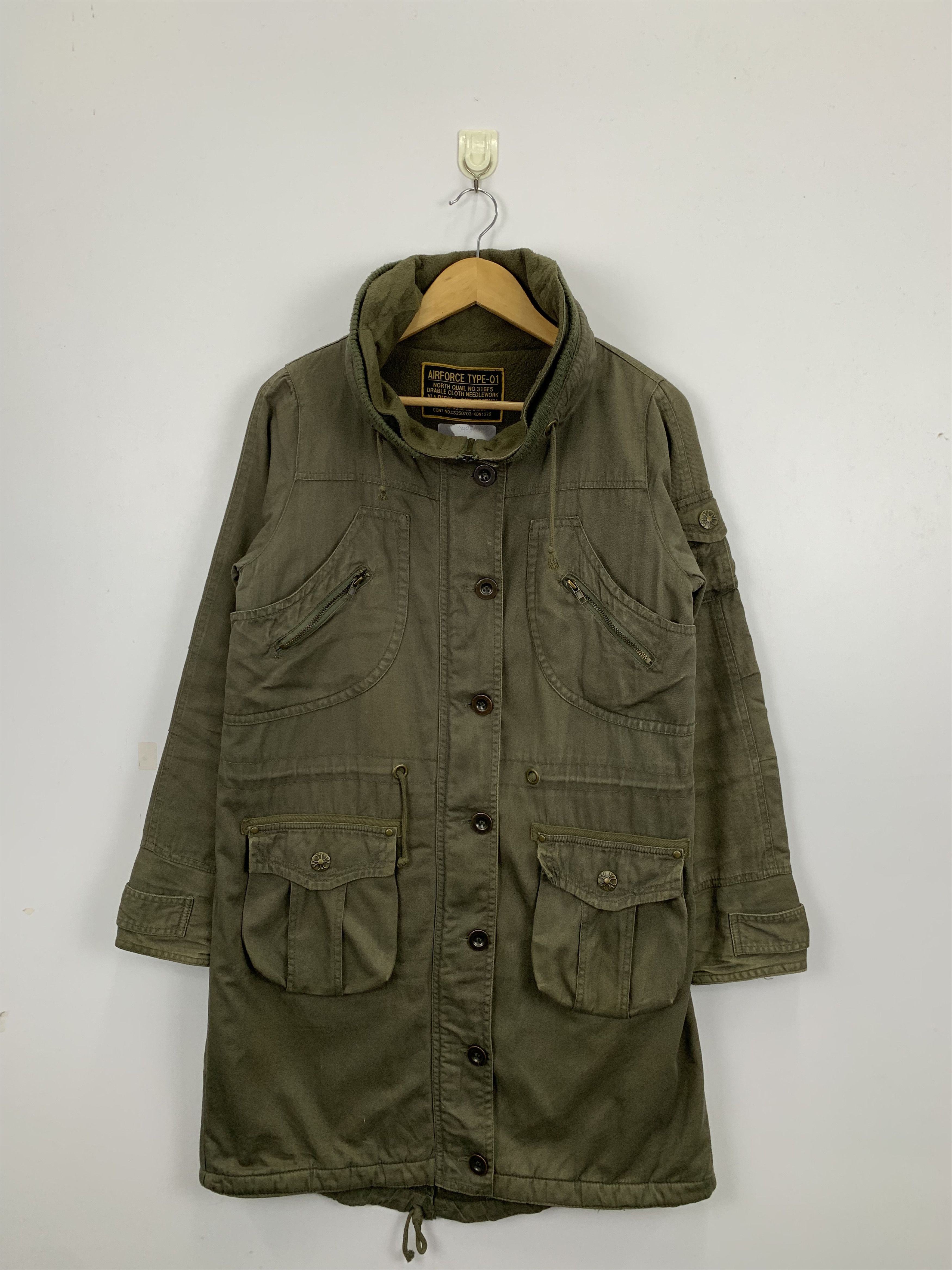 Vintage Vintage Us Air Force Military Parka Jacket J0995 Size US M / EU 48-50 / 2 - 1 Thumbnail