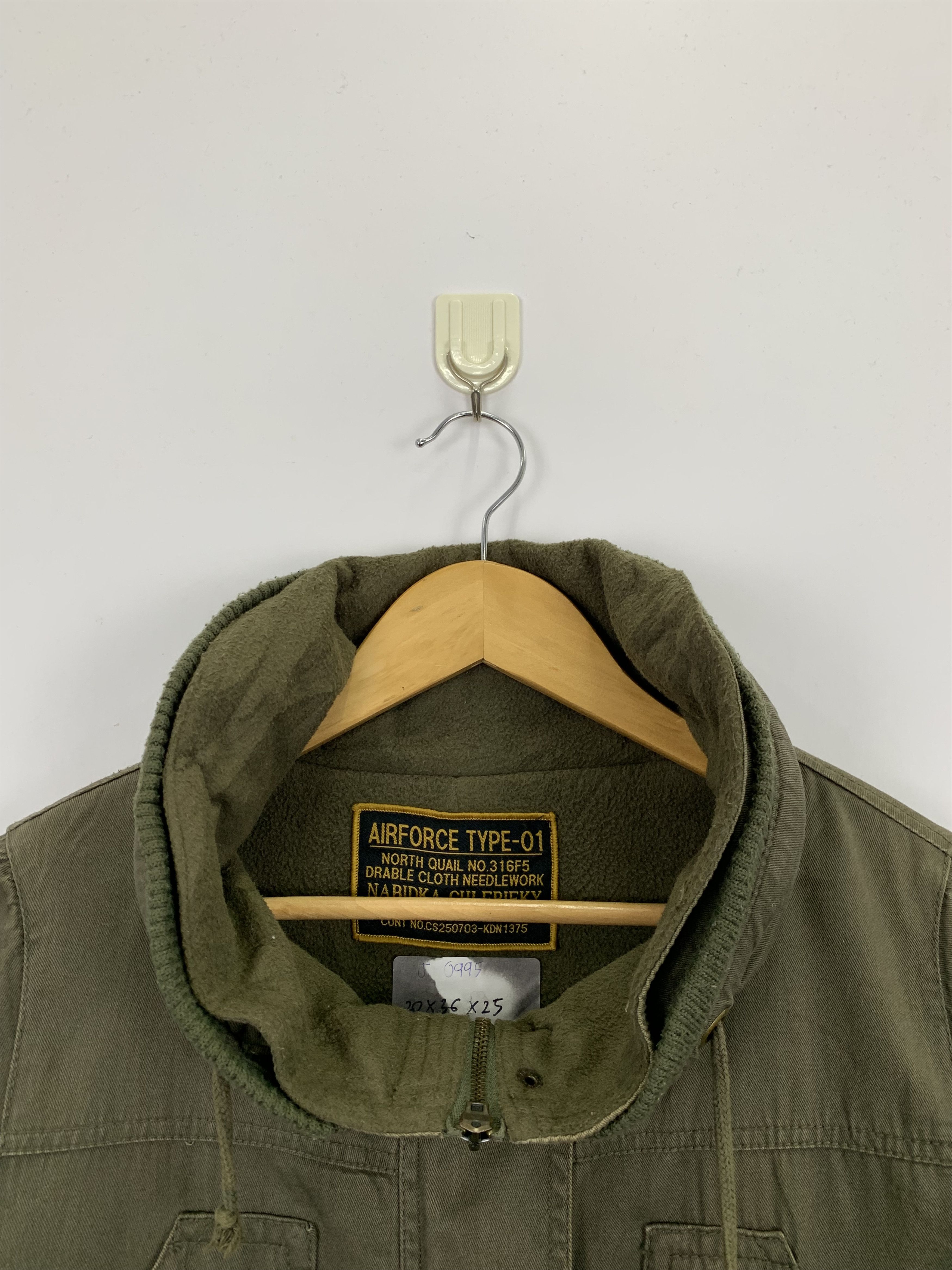 Vintage Vintage Us Air Force Military Parka Jacket J0995 Size US M / EU 48-50 / 2 - 7 Thumbnail