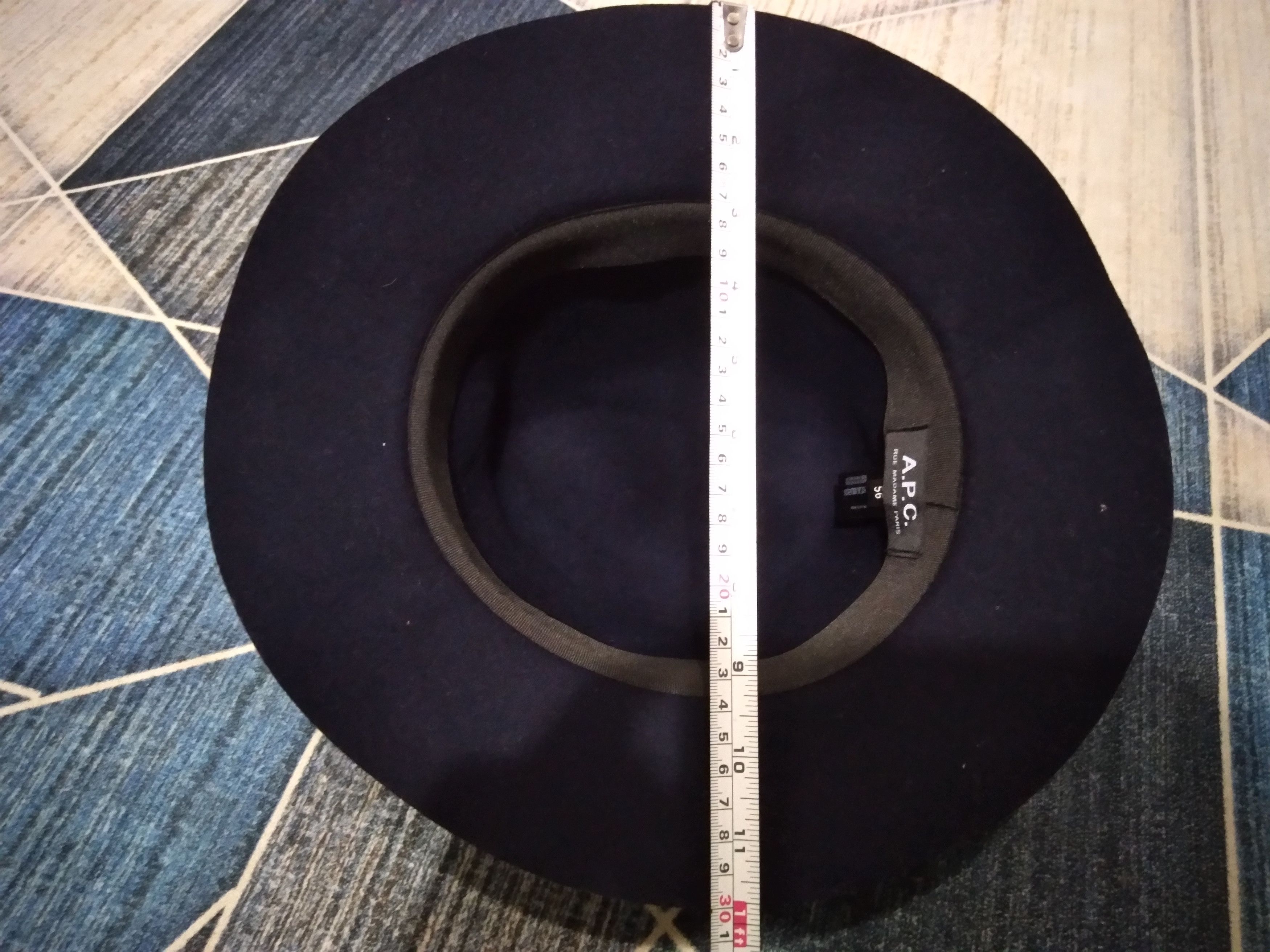 A.P.C. APC RUE MADAME PARIS MADE IN PORTUGAL WOOL HATS Size ONE SIZE - 8 Thumbnail