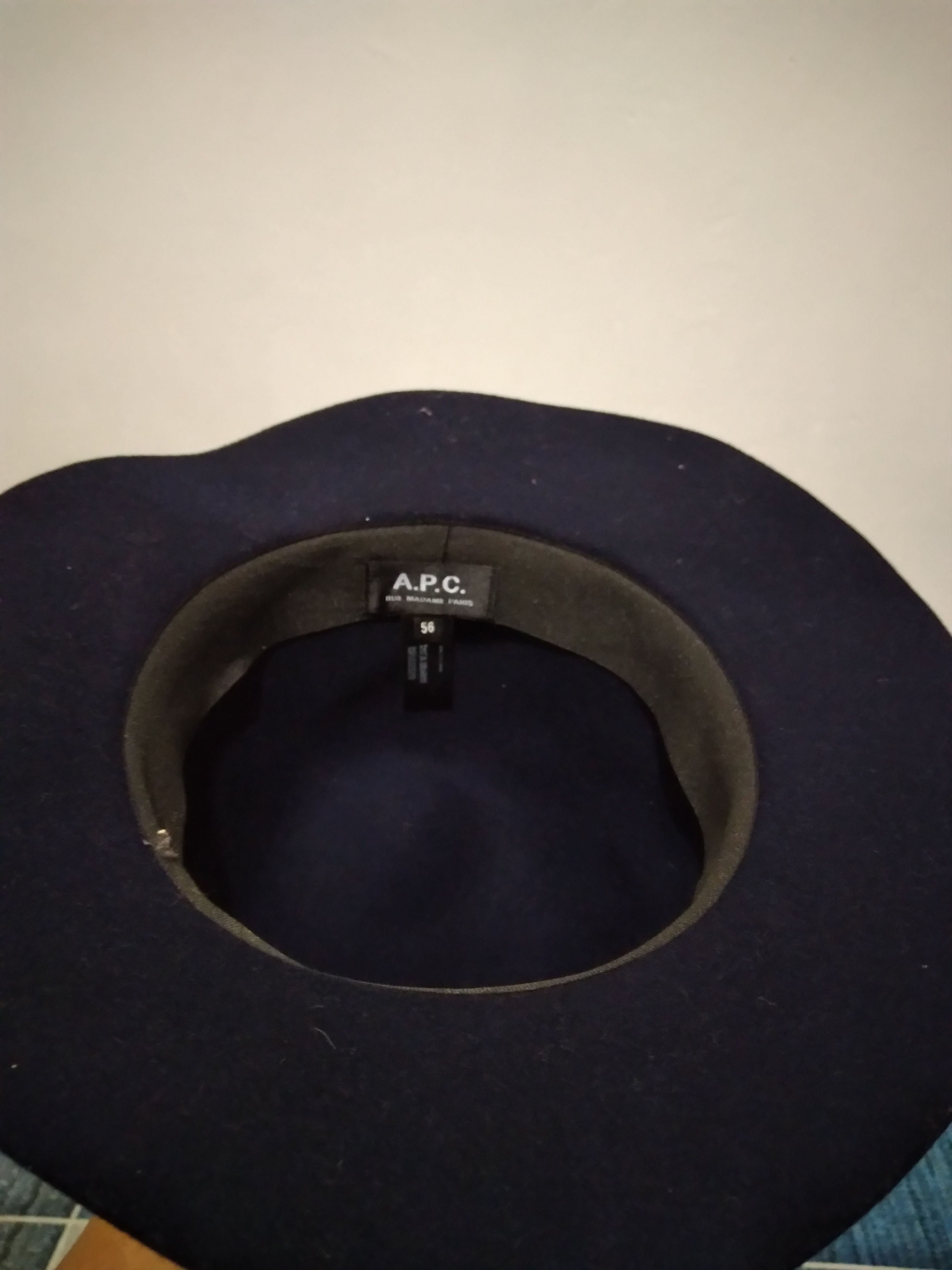 A.P.C. APC RUE MADAME PARIS MADE IN PORTUGAL WOOL HATS Size ONE SIZE - 6 Thumbnail