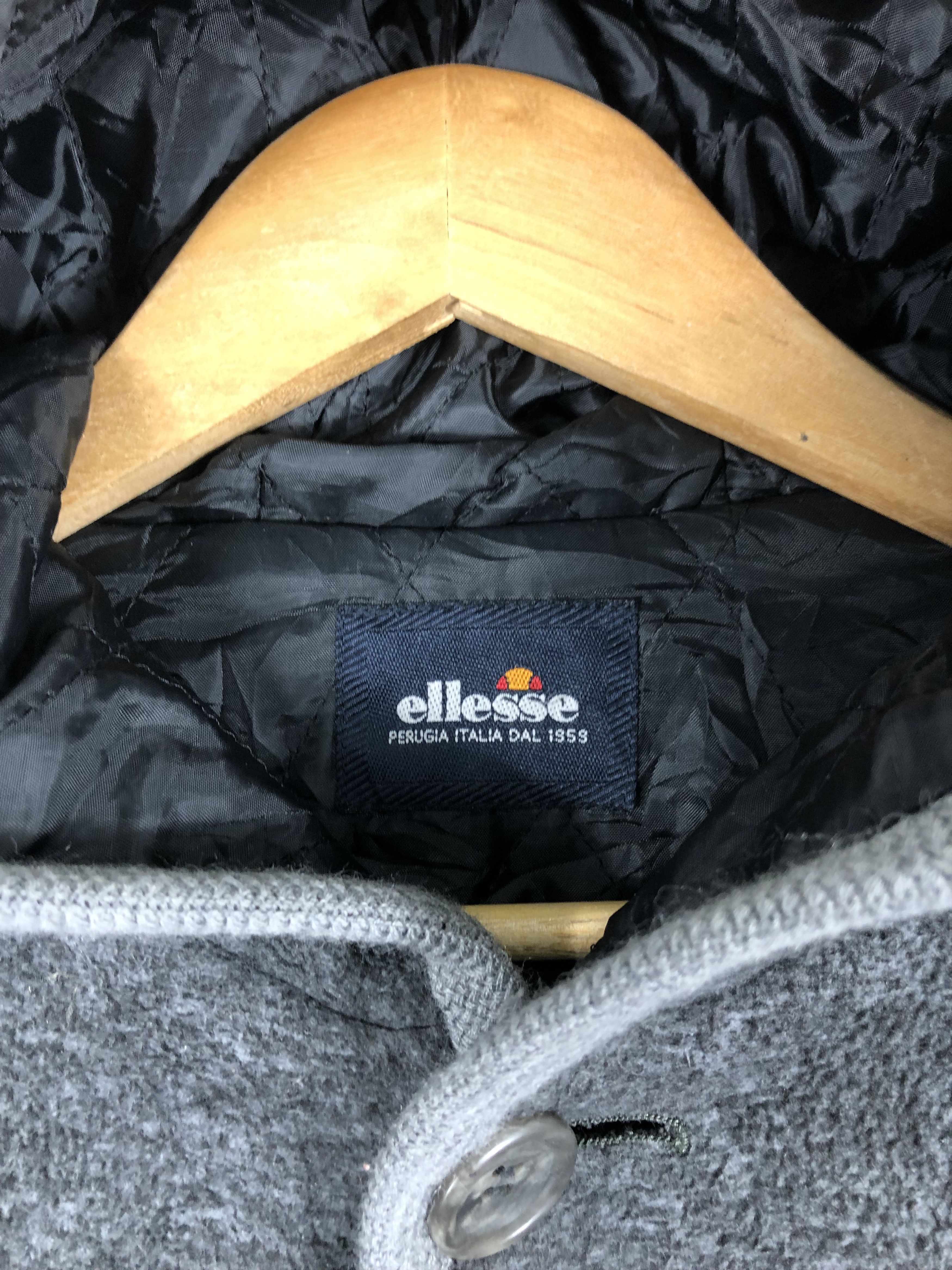 Ellesse Vintage Ellesse Hoodie Button Jacket J0625 Size US L / EU 52-54 / 3 - 6 Thumbnail