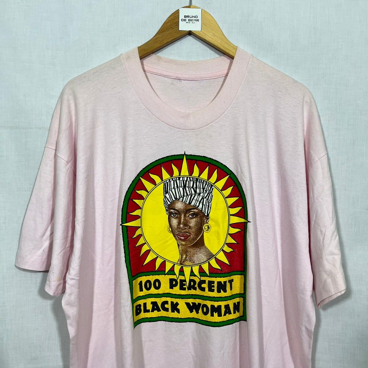 Vintage 90's Black Woman shirt 100 Percent
