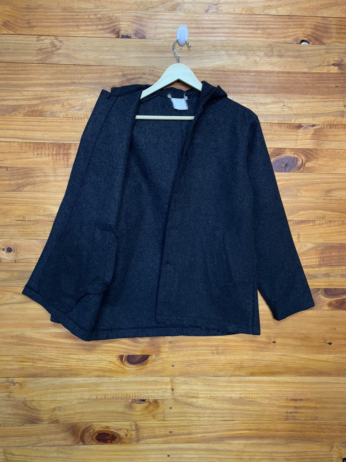 Vintage Vintage Wool Work Hoodie Size US S / EU 44-46 / 1 - 7 Thumbnail