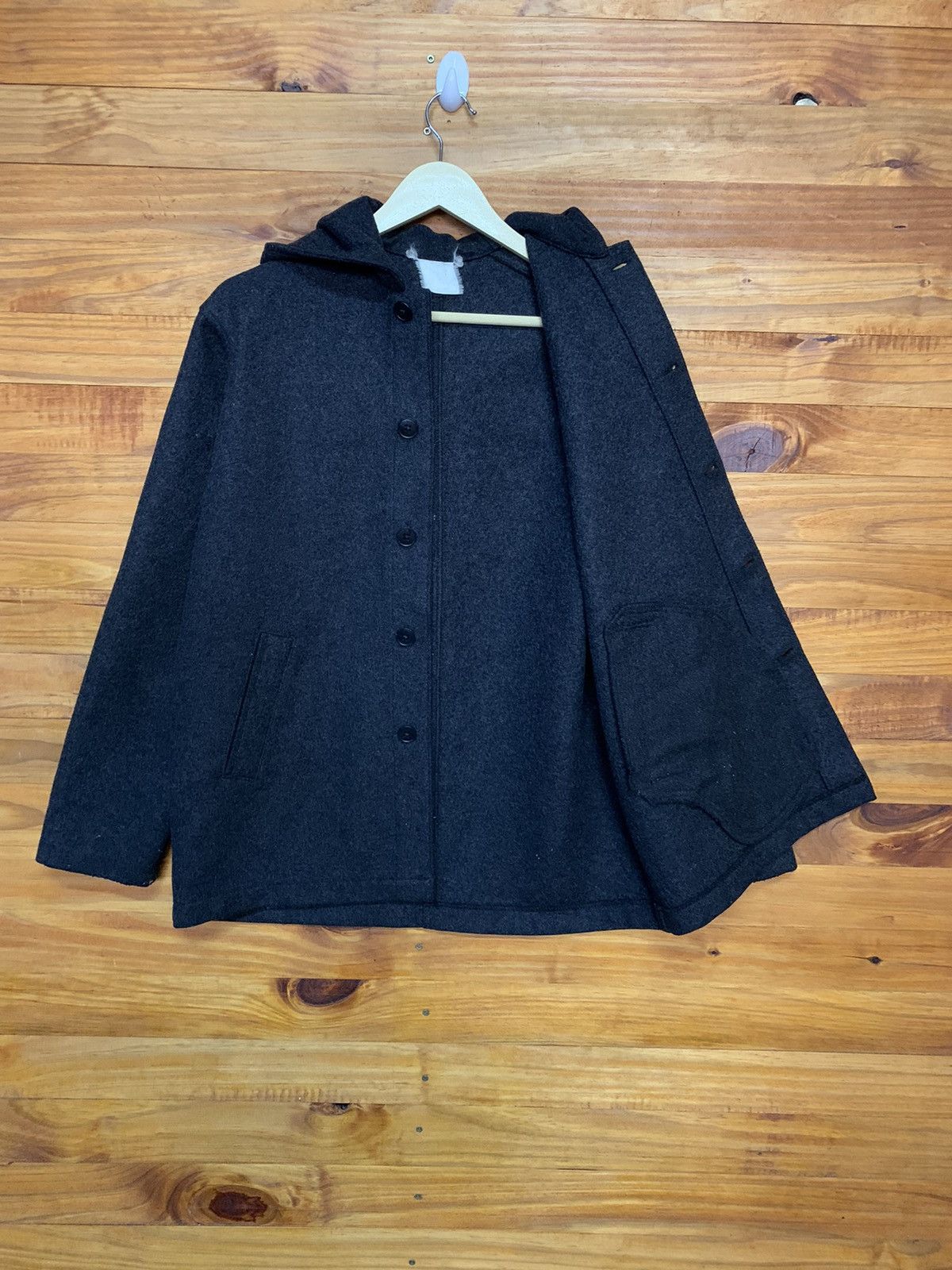 Vintage Vintage Wool Work Hoodie Size US S / EU 44-46 / 1 - 6 Thumbnail