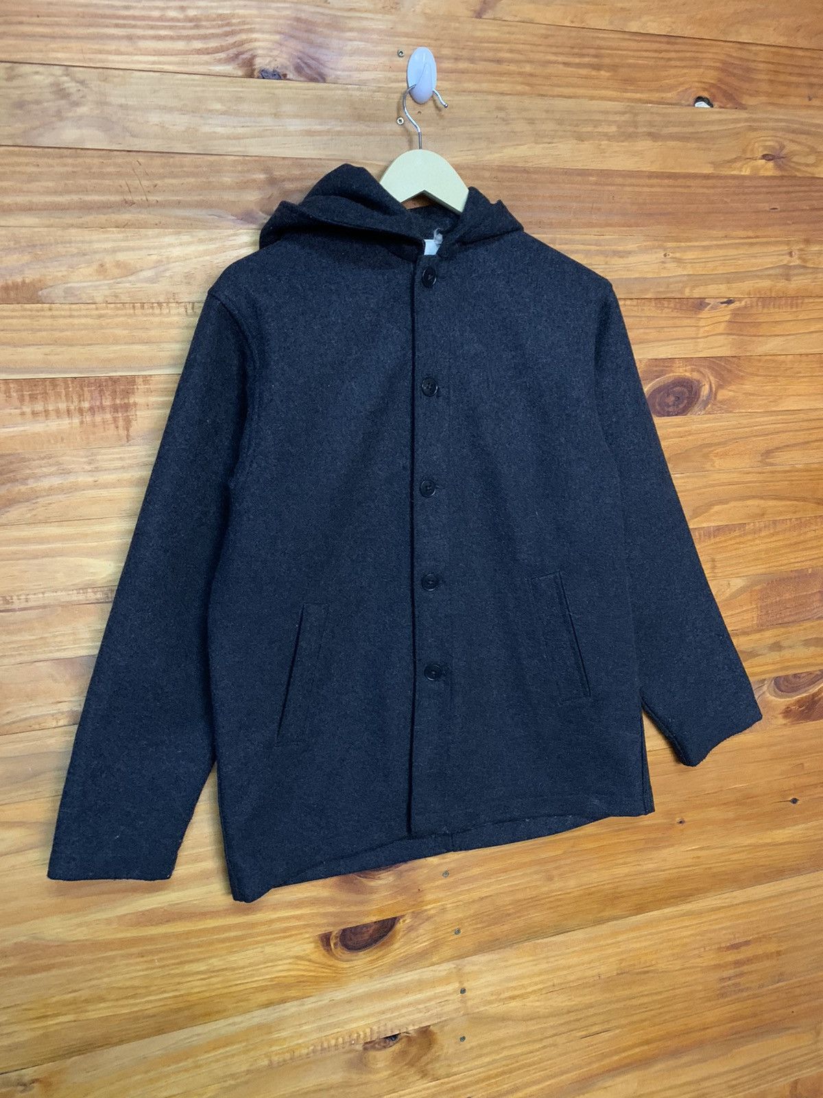 Vintage Vintage Wool Work Hoodie Size US S / EU 44-46 / 1 - 3 Thumbnail