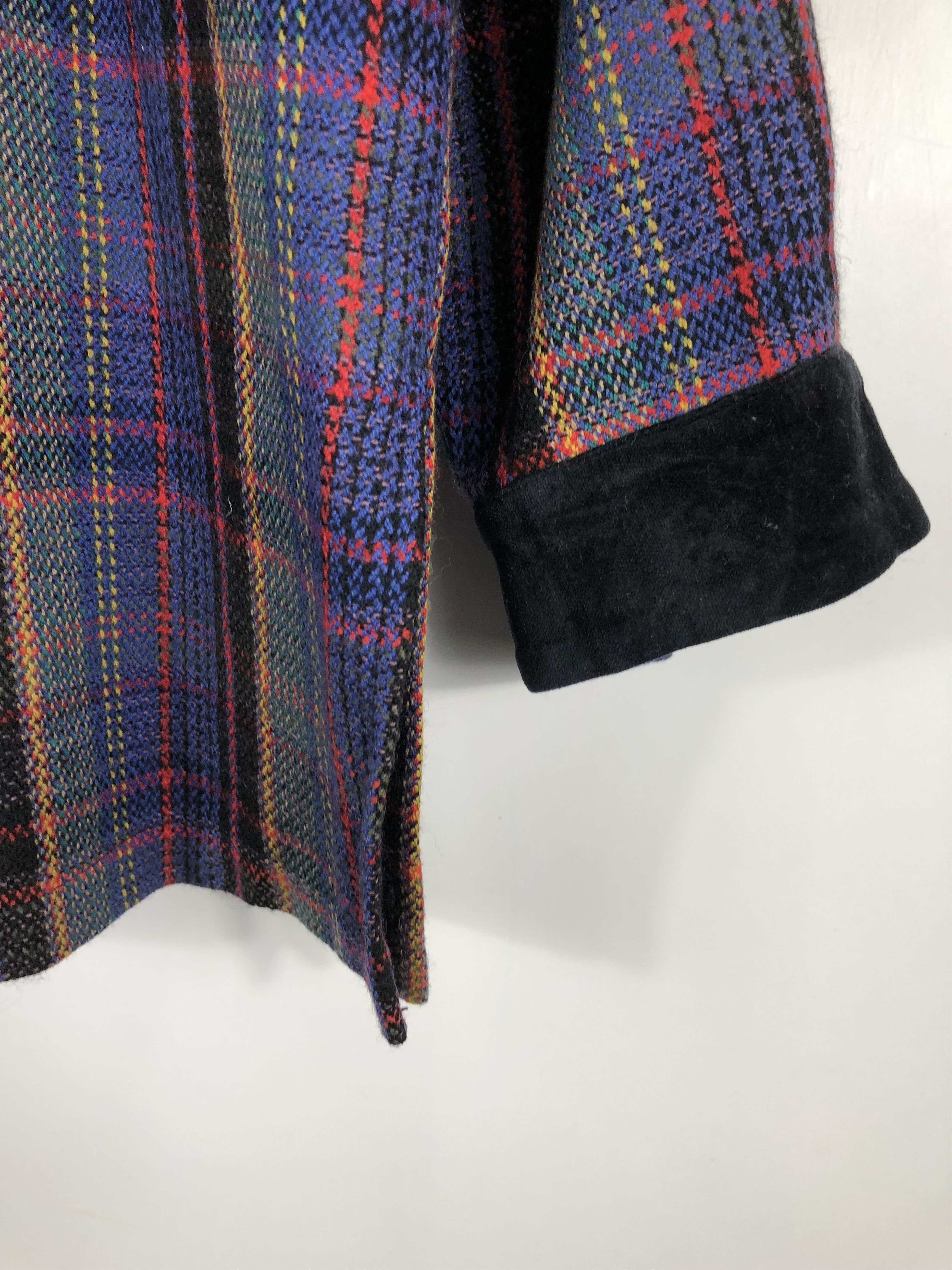 Japanese Brand × Vintage Vintage Japanese Brand Shadow Plaid Jacket J0635 Size US L / EU 52-54 / 3 - 3 Thumbnail