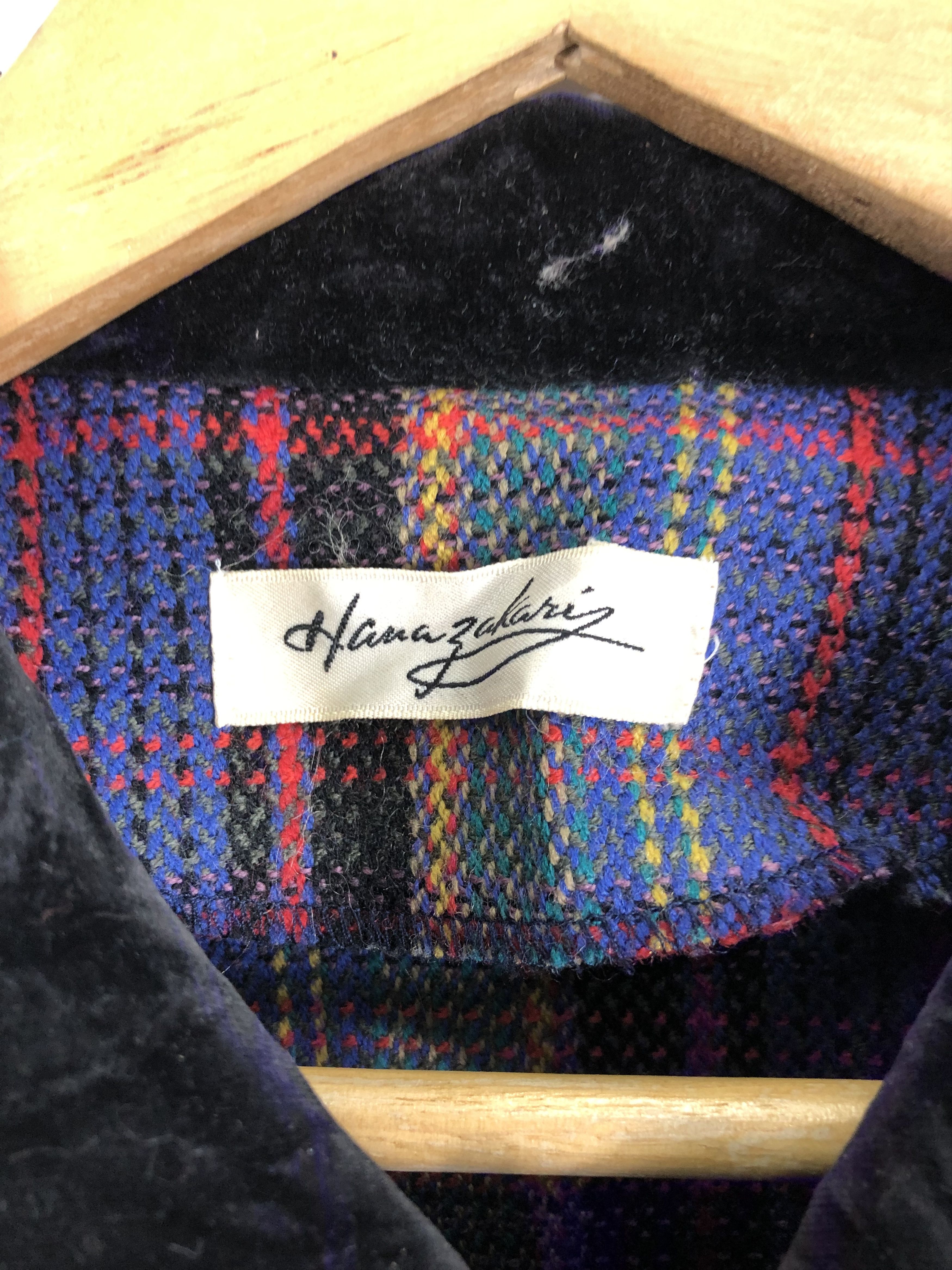 Japanese Brand × Vintage Vintage Japanese Brand Shadow Plaid Jacket J0635 Size US L / EU 52-54 / 3 - 8 Thumbnail
